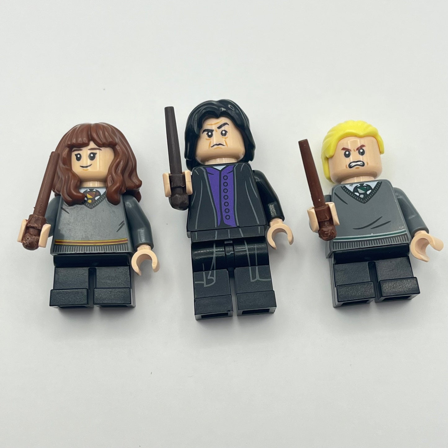 LEGO Set of 3 Harry Potter characters (Hermione, Draco, Snape) Minifigures