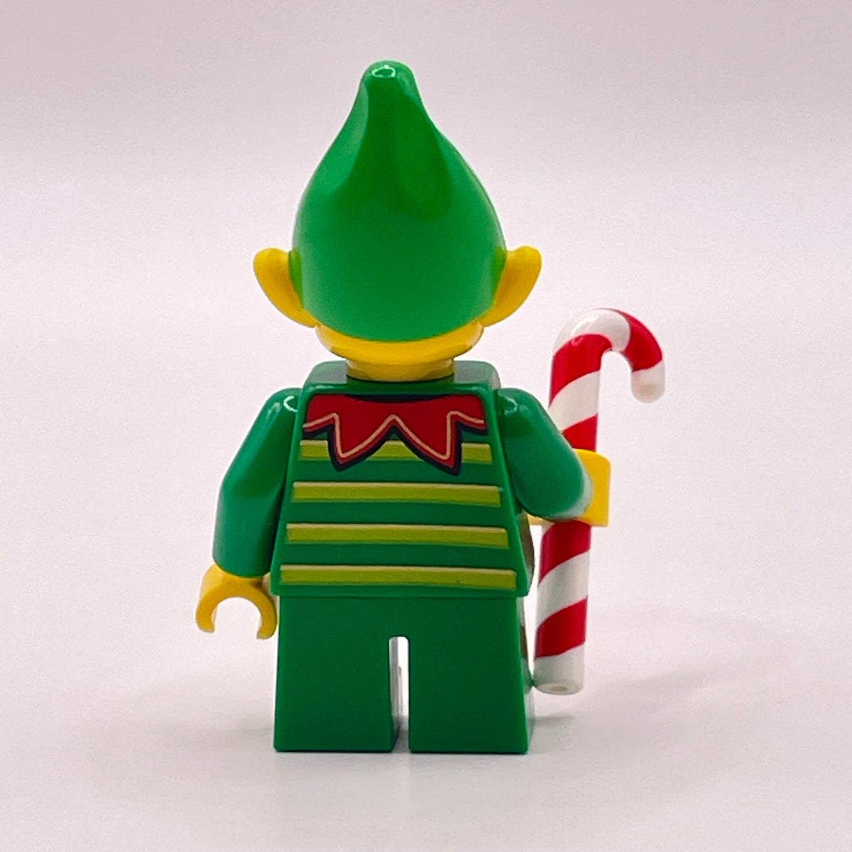 LEGO Elf with Candy Cane, Holidays, Christmas, Minifigure (hol399 Candy Cane)
