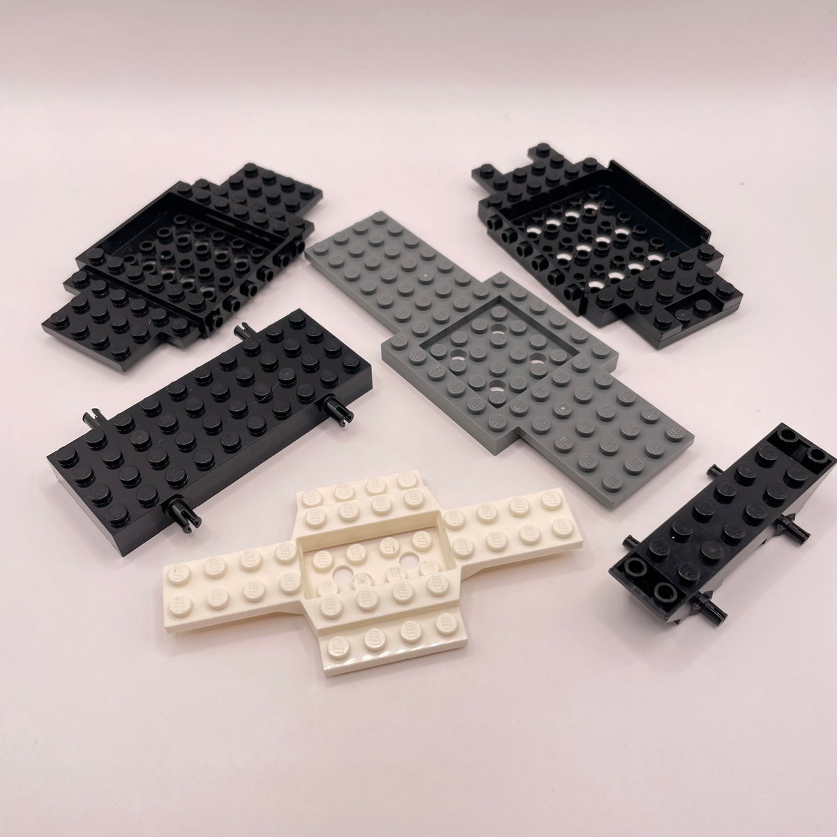 LEGO Vehicle Bases, Mixed Colours, 6 Pieces