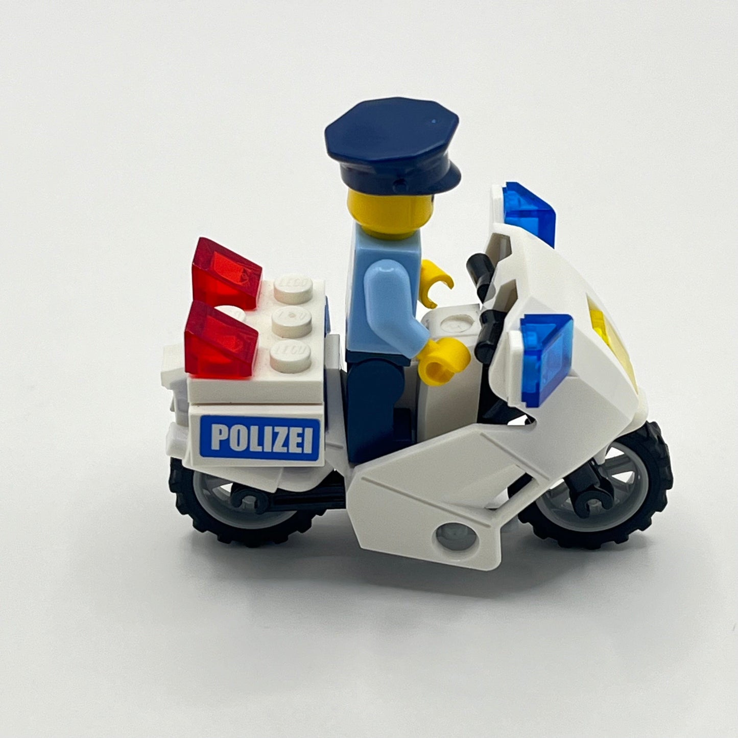LEGO Police Minifigure with Police Bike, Stocking Stuffer