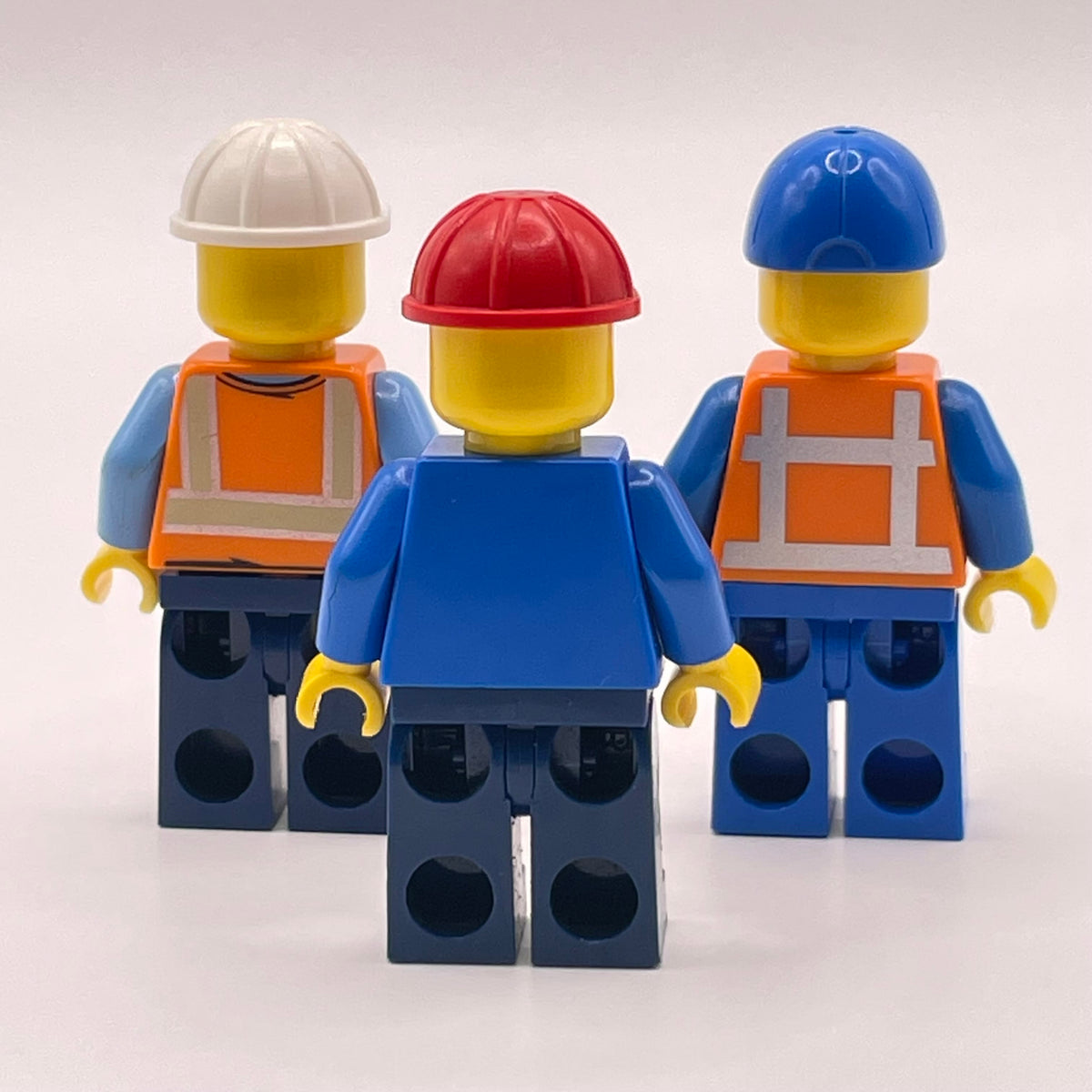 LEGO Construction Workers, City, Minifigures, Set of 3