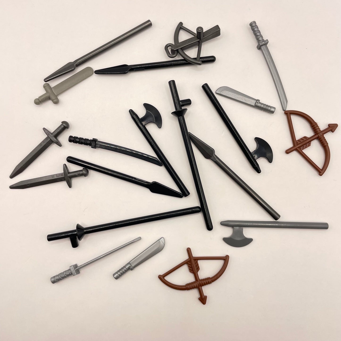 LEGO Castle Weapons, Minifigure Accessories, 20 Pieces