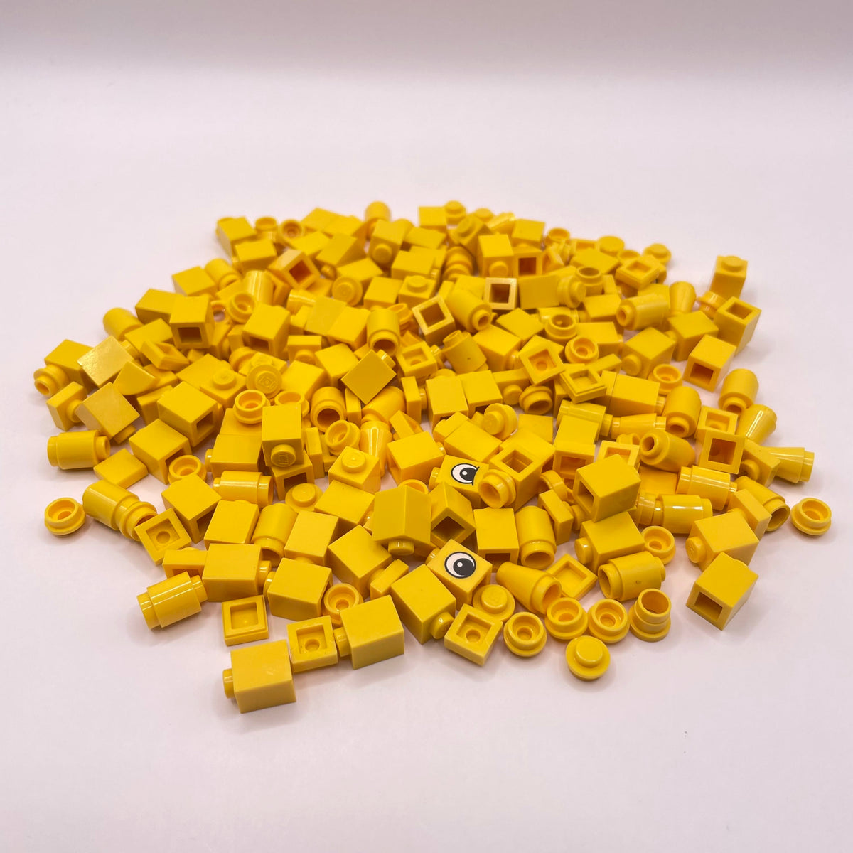 LEGO Greebling, Yellow, 250 Pieces