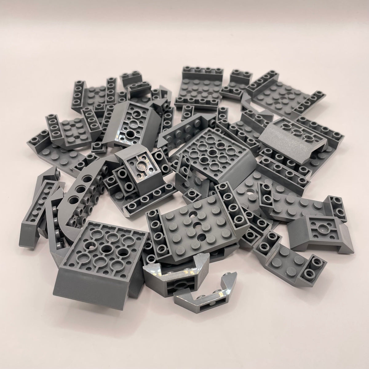 LEGO Undercarriage, Dark Bluish Grey, Approx. 100g