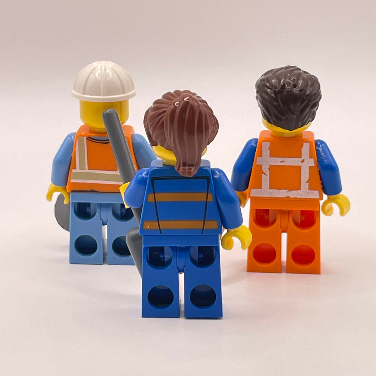 LEGO Construction Workers, City, Minifigures, Set of 3