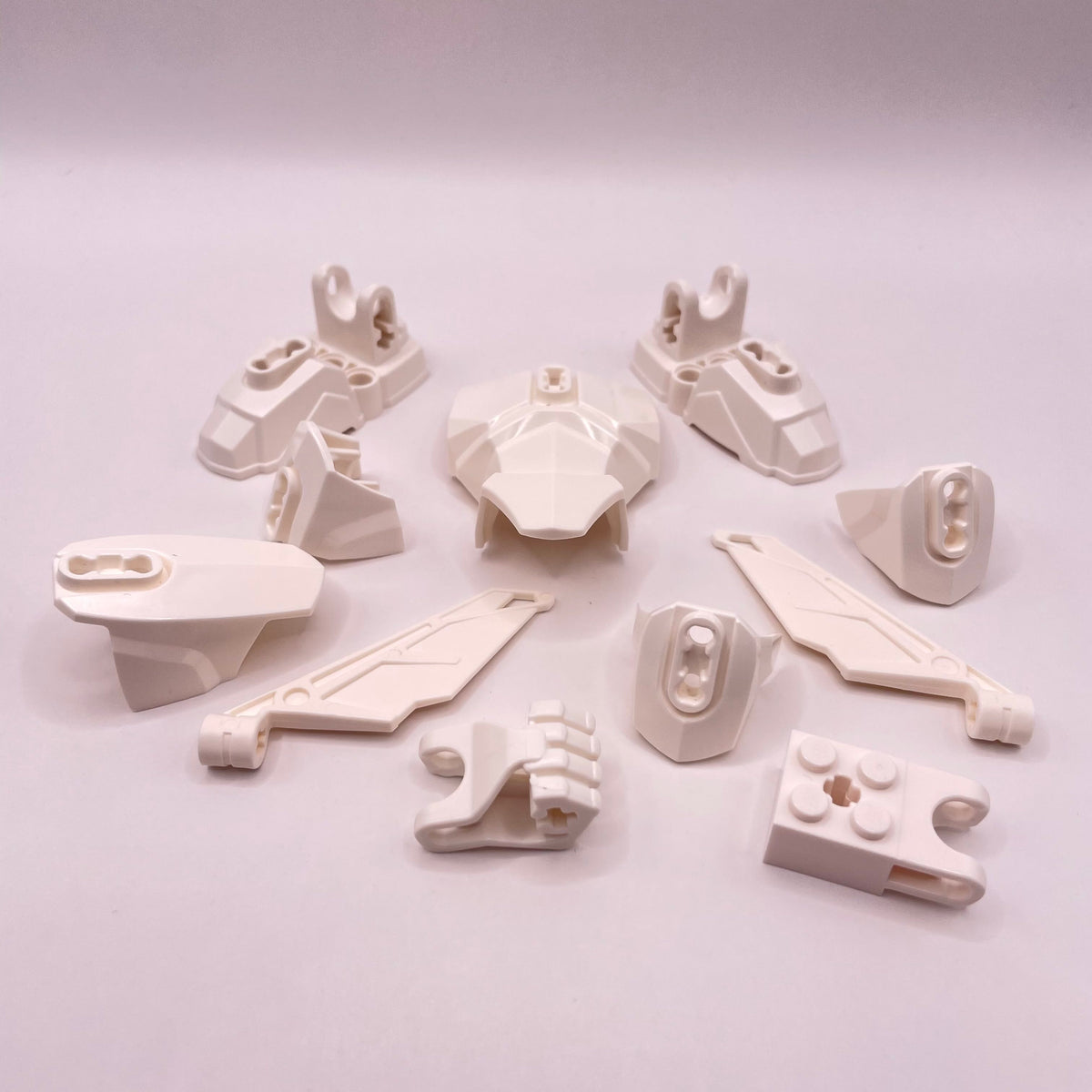 LEGO Bionicle, Armor, White, 11 Pieces