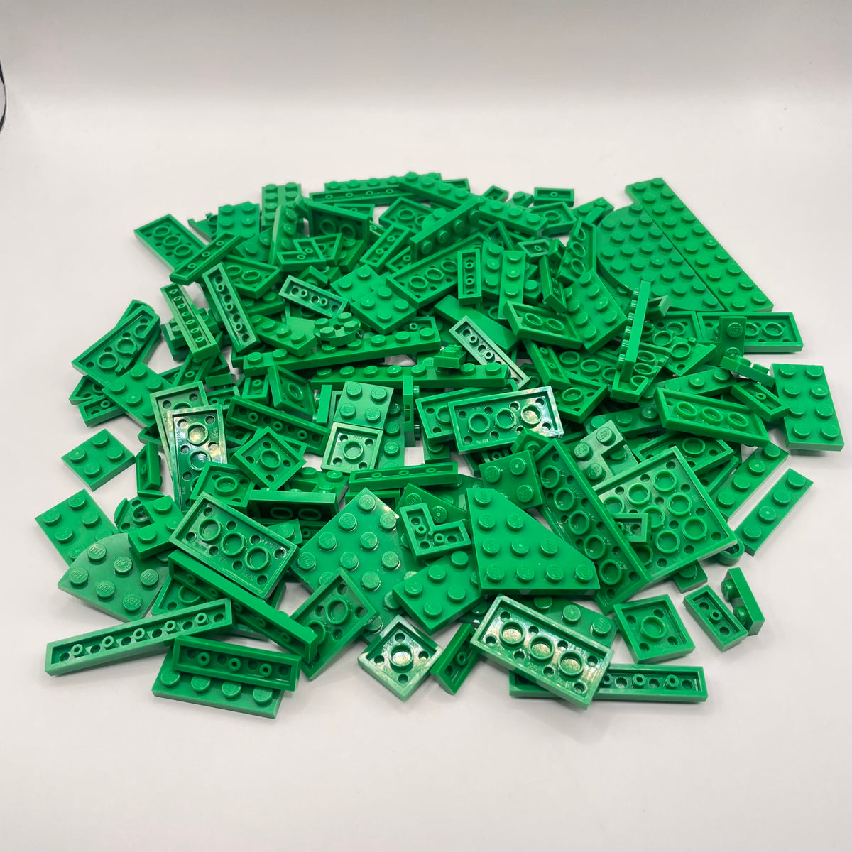 LEGO Plates, Green, Approx. 150g