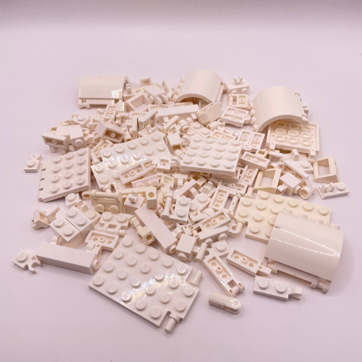 LEGO White, Flexible Connections, Approx. 80g