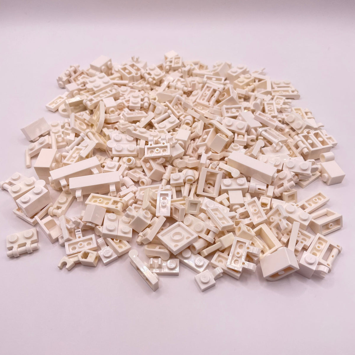 LEGO White, Flexible Connections SNOT, Approx. 140g