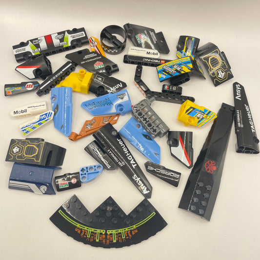 LEGO Prints and Stickers, Technic, Approx. 110g
