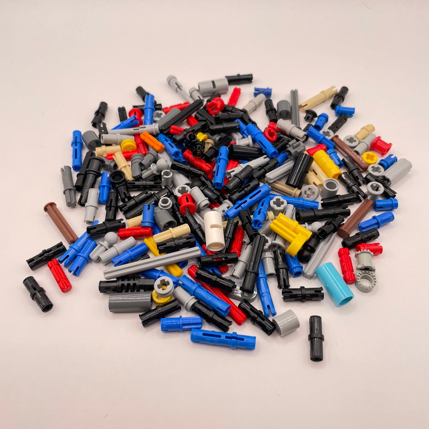 LEGO Pins and Axles, Mixed Colours, Technic, Approx. 50g