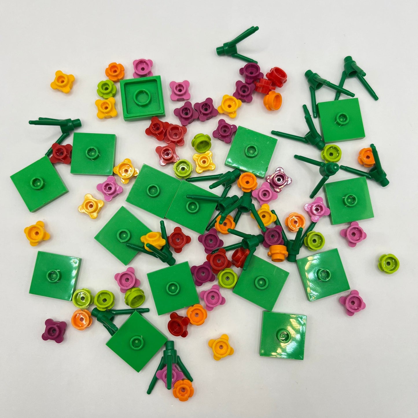 LEGO Flower Shrub, Mixed Colours, 90 Pieces, Plant
