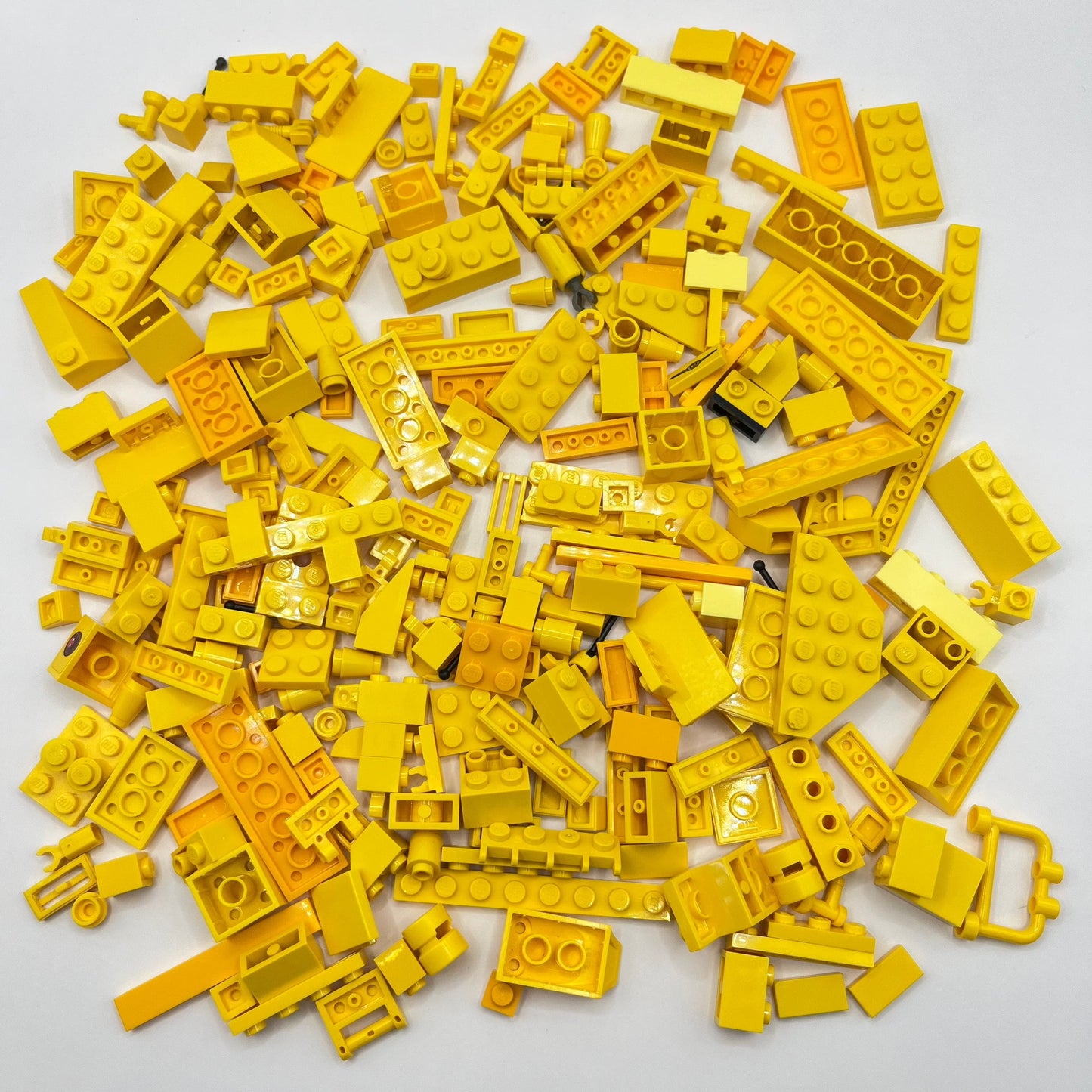 LEGO Mixed Yellow, Mixed Bricks, Approx. 160g