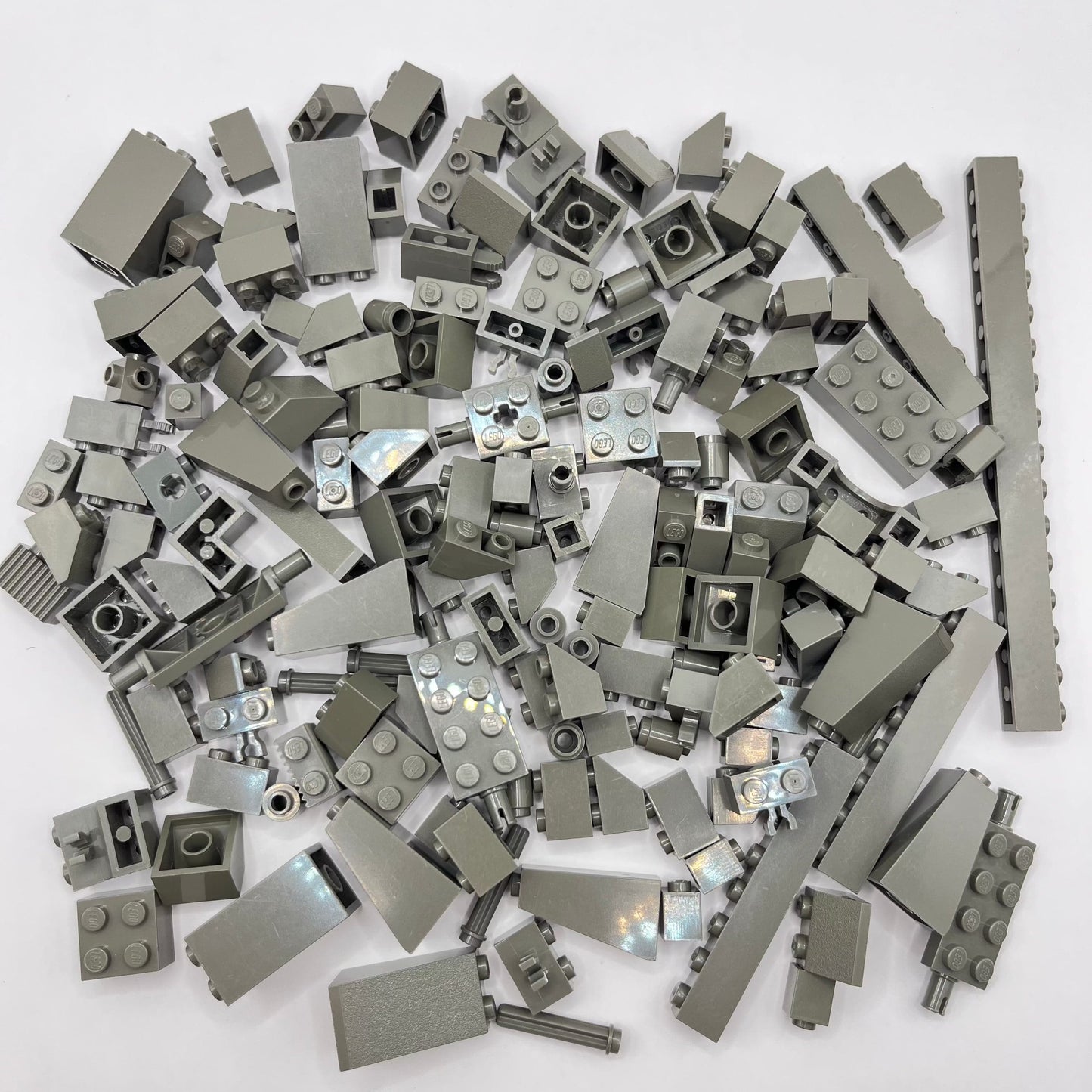 LEGO Old Dark Grey, Mixed Pieces, Approx. 160g