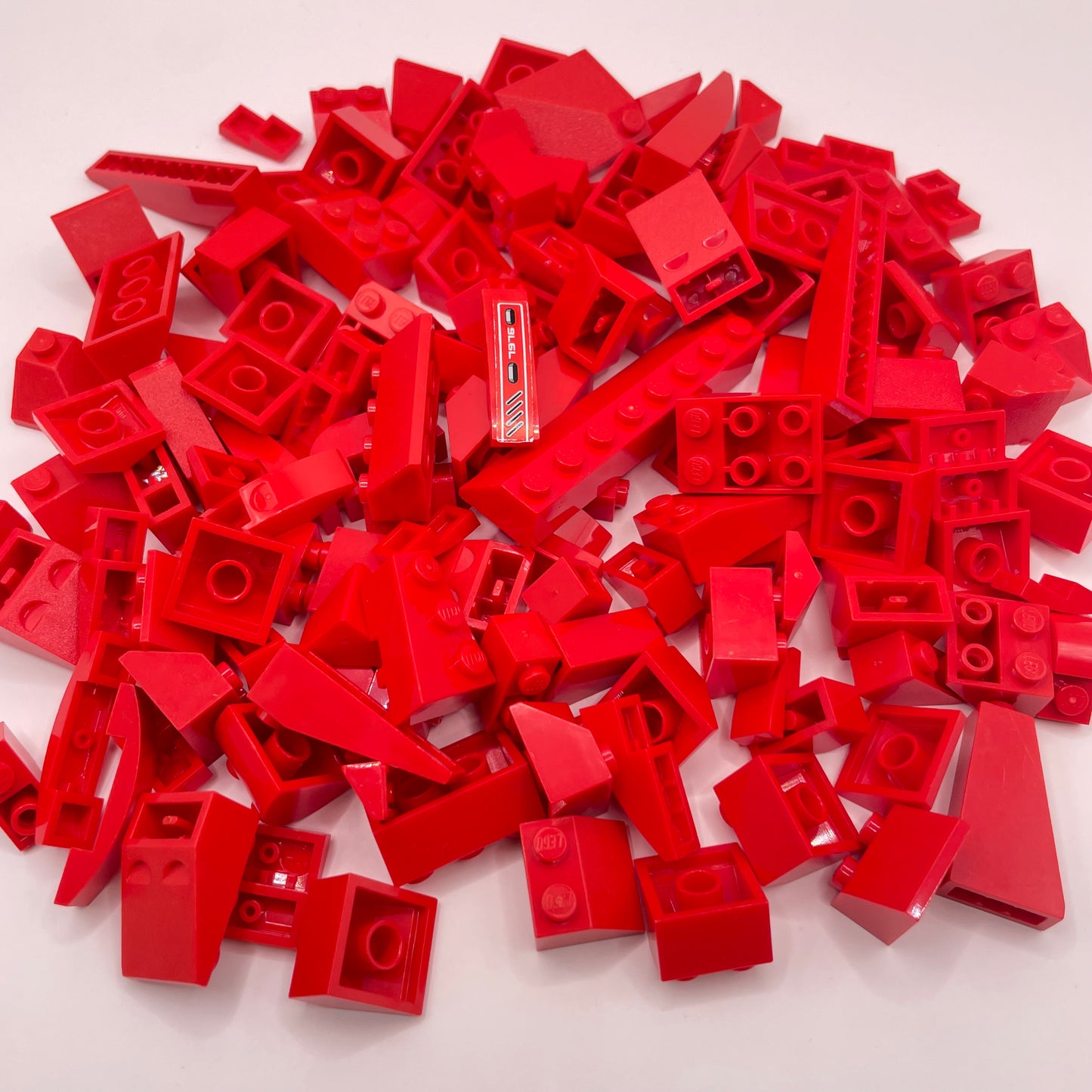LEGO Mixed Red, Slopes, 130g