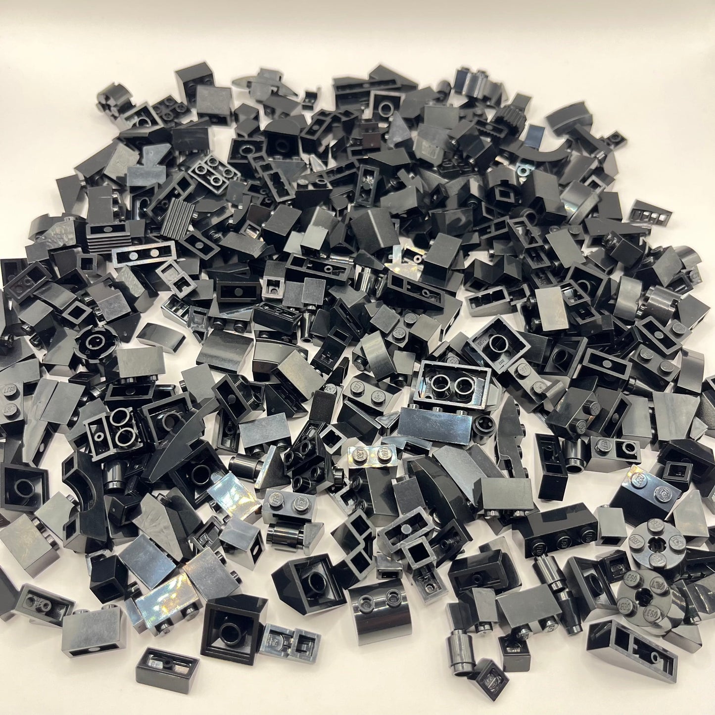 LEGO Black, Small Bricks and Slopes, Approx. 240g