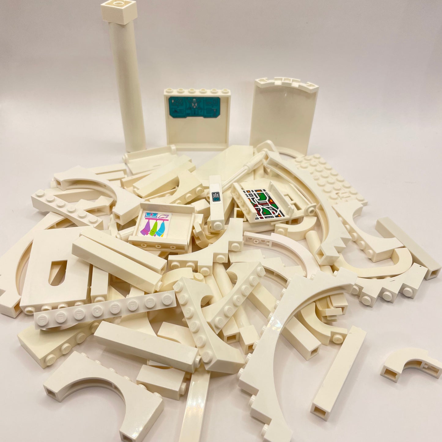 LEGO White, Building, Approx. 180g