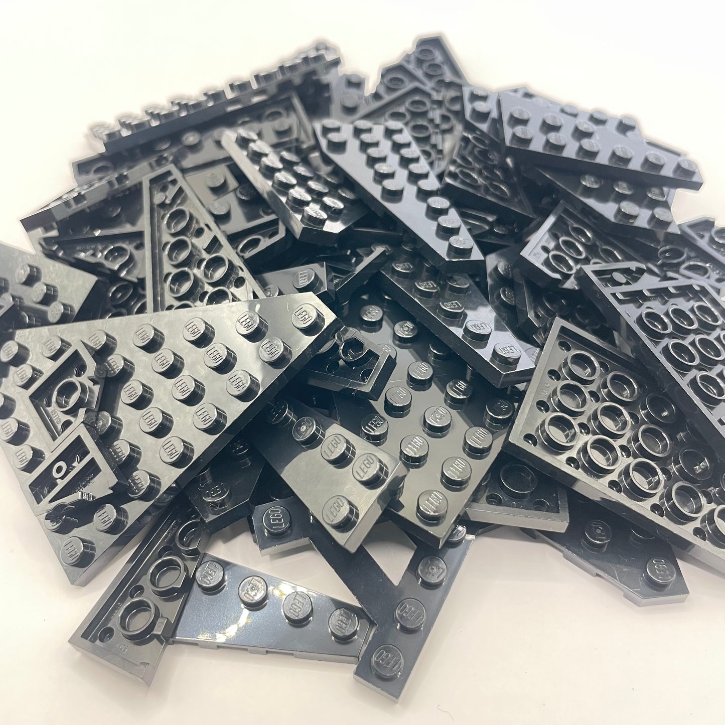 LEGO Black, Medium Wings and Wedges, Approx. 105g
