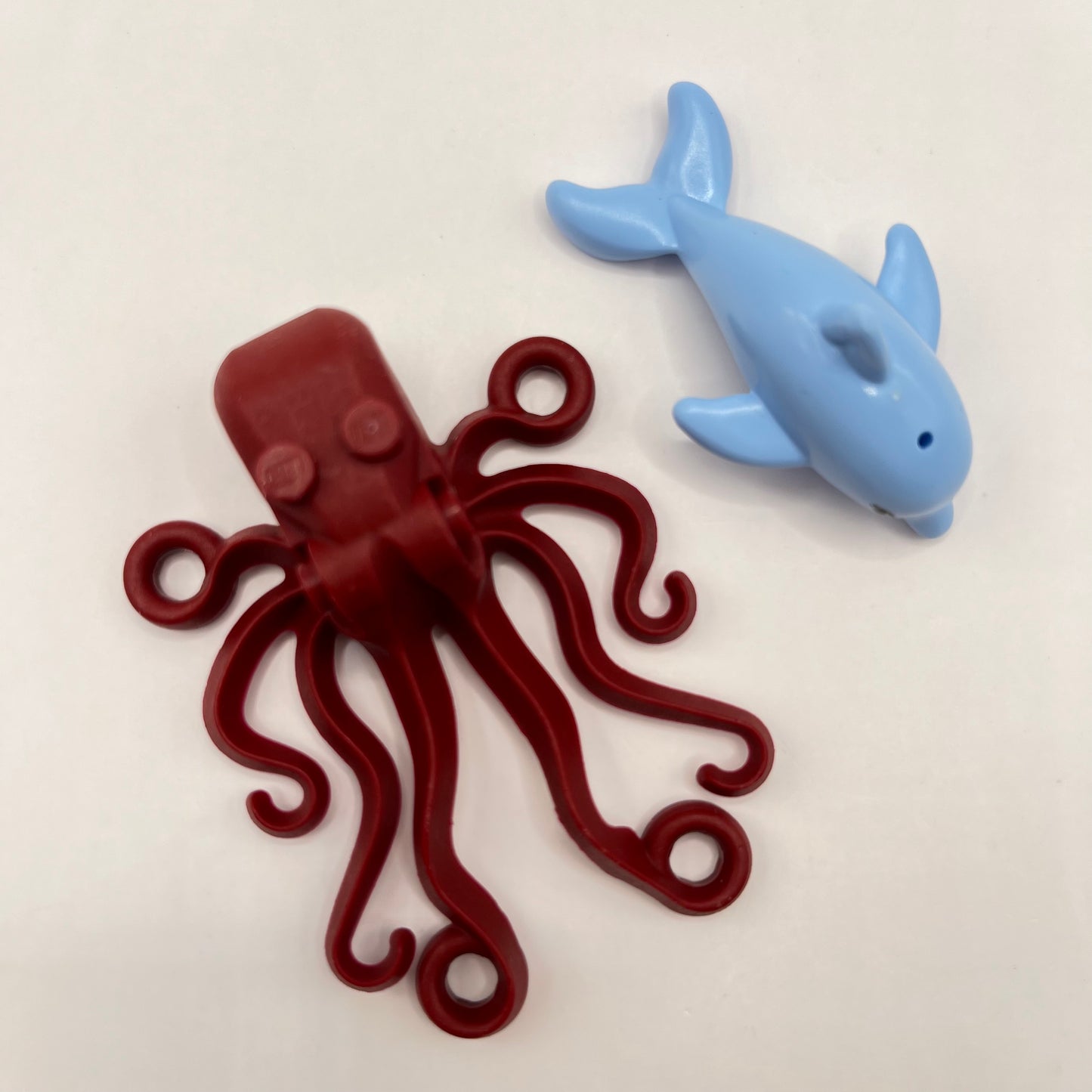 LEGO Dolphin and Octopus, Ocean Animals, Pack of 2