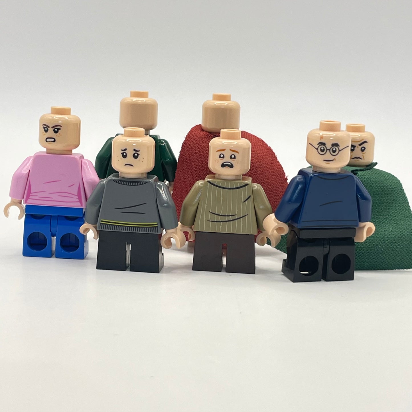 LEGO Play Pack, Harry Potter, Minifigure (7 Pack) (Missing Hair)