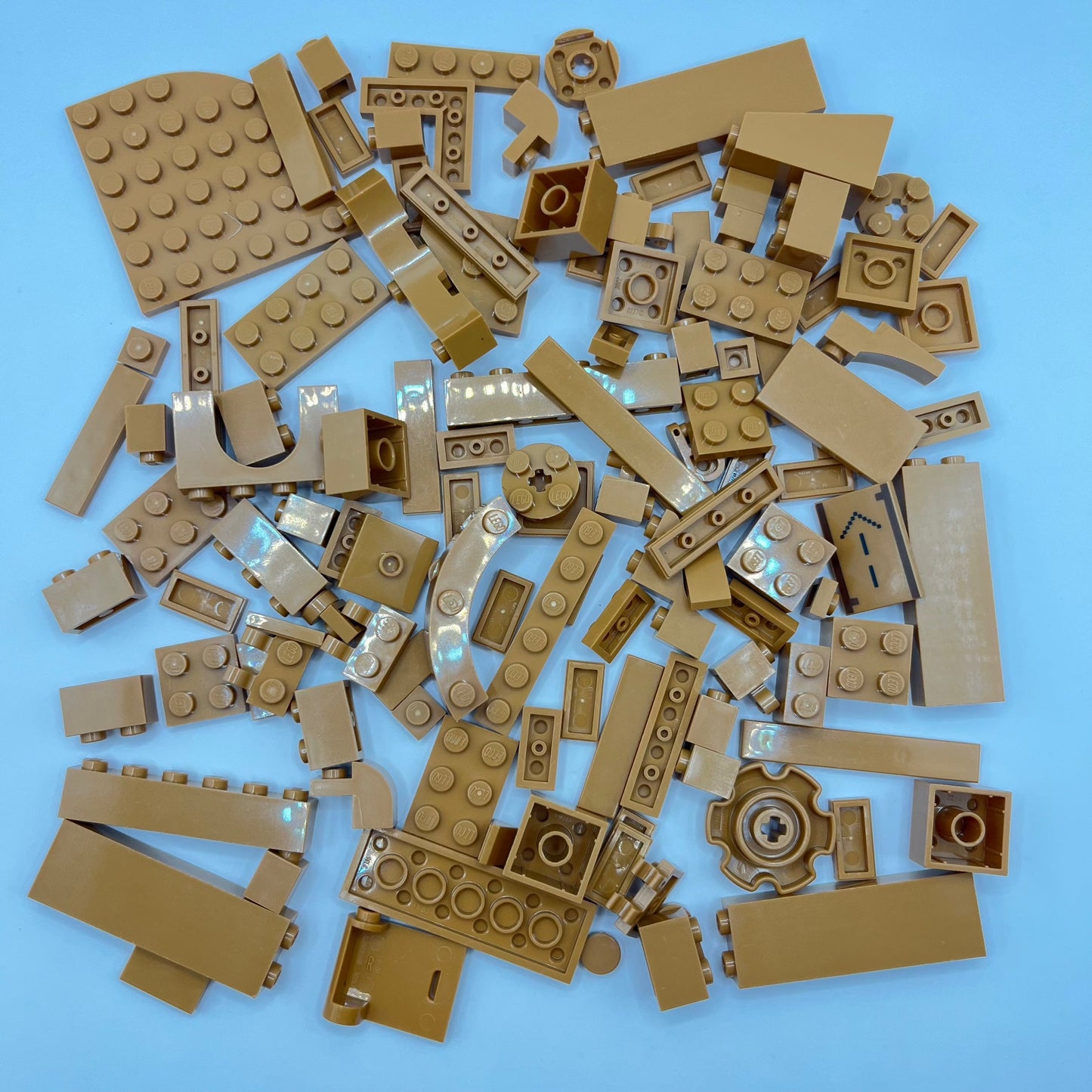 LEGO Medium Nougat, Mixed Bricks, Approx. 90g
