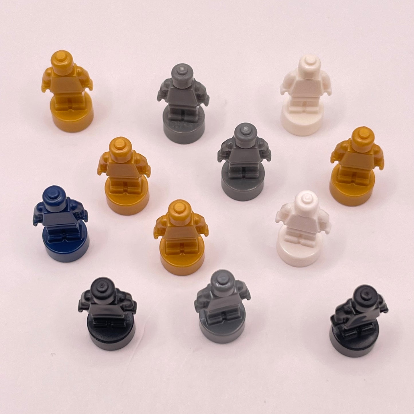 LEGO Statuettes, Mixed Colours, (12 Pieces)