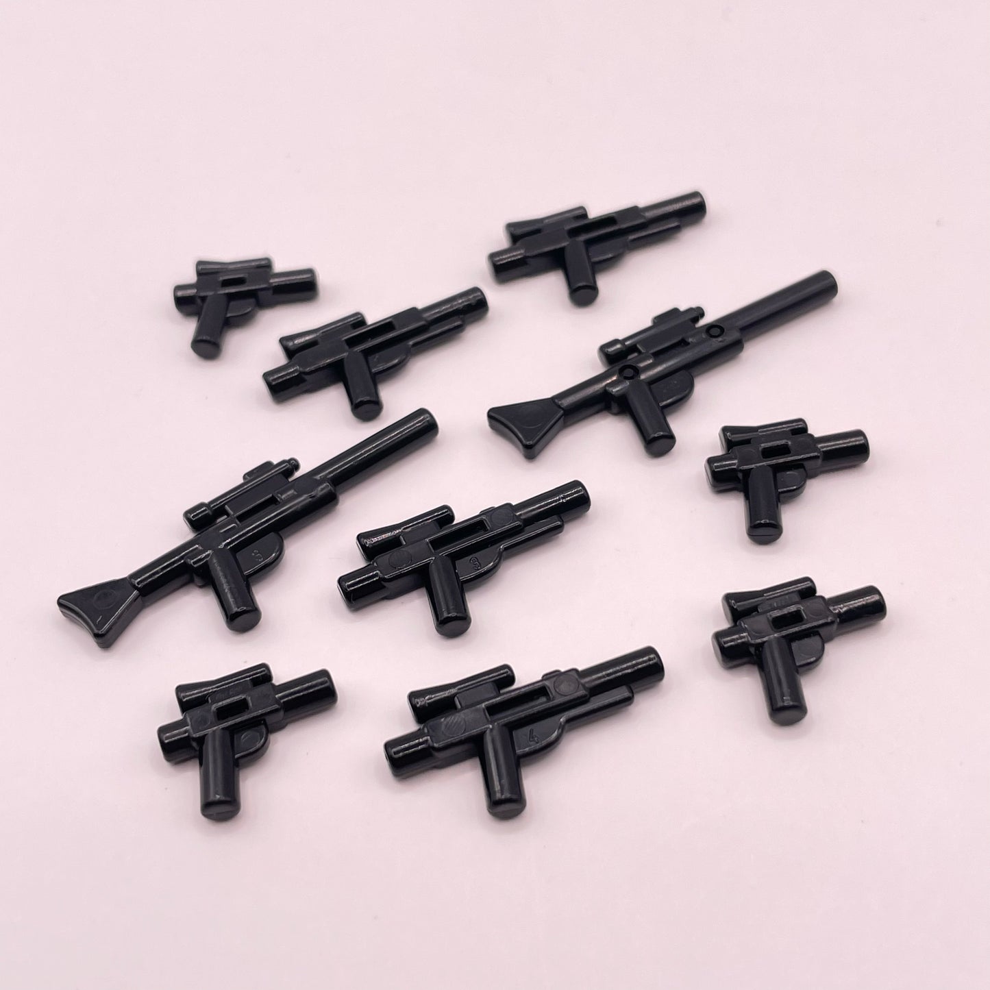 LEGO Mixed Blasters, Star Wars, Minifigure Accessories, 10 Pieces