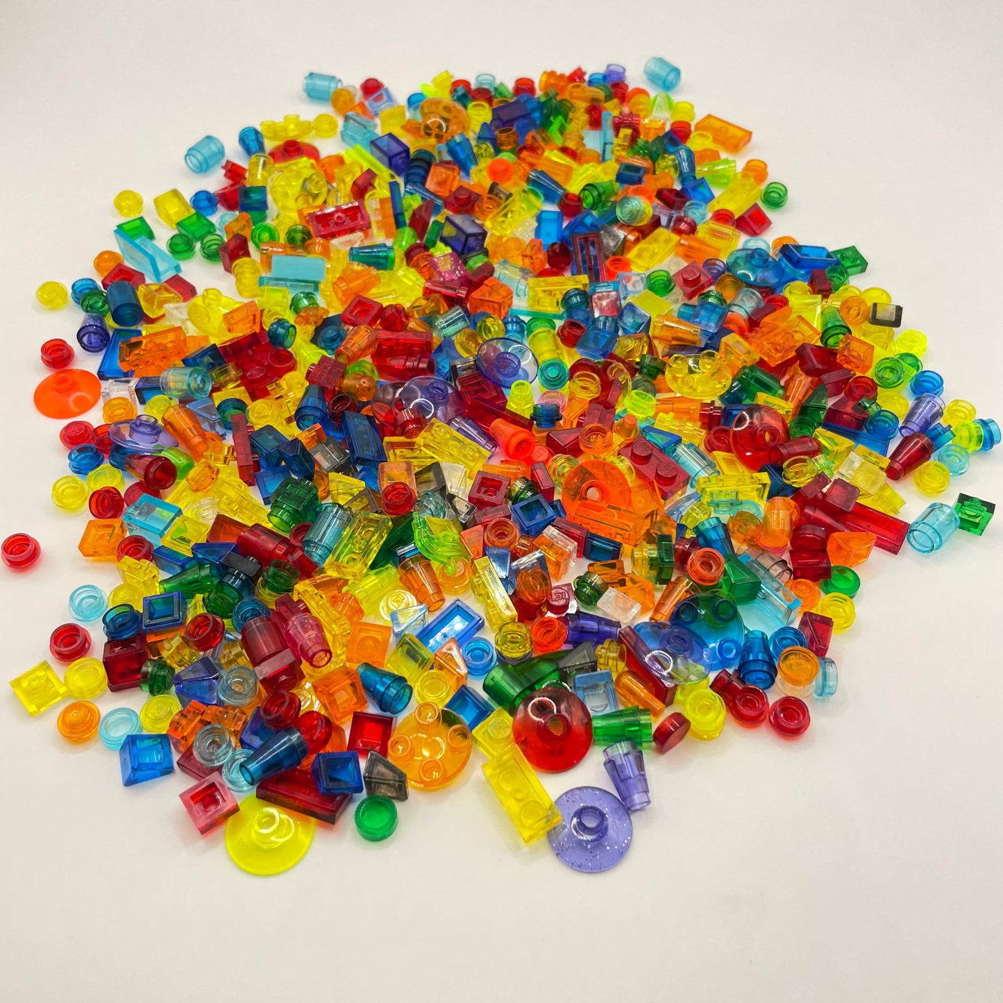 LEGO Mixed Trans, Mixed Pieces, Approx. 135g Greebling