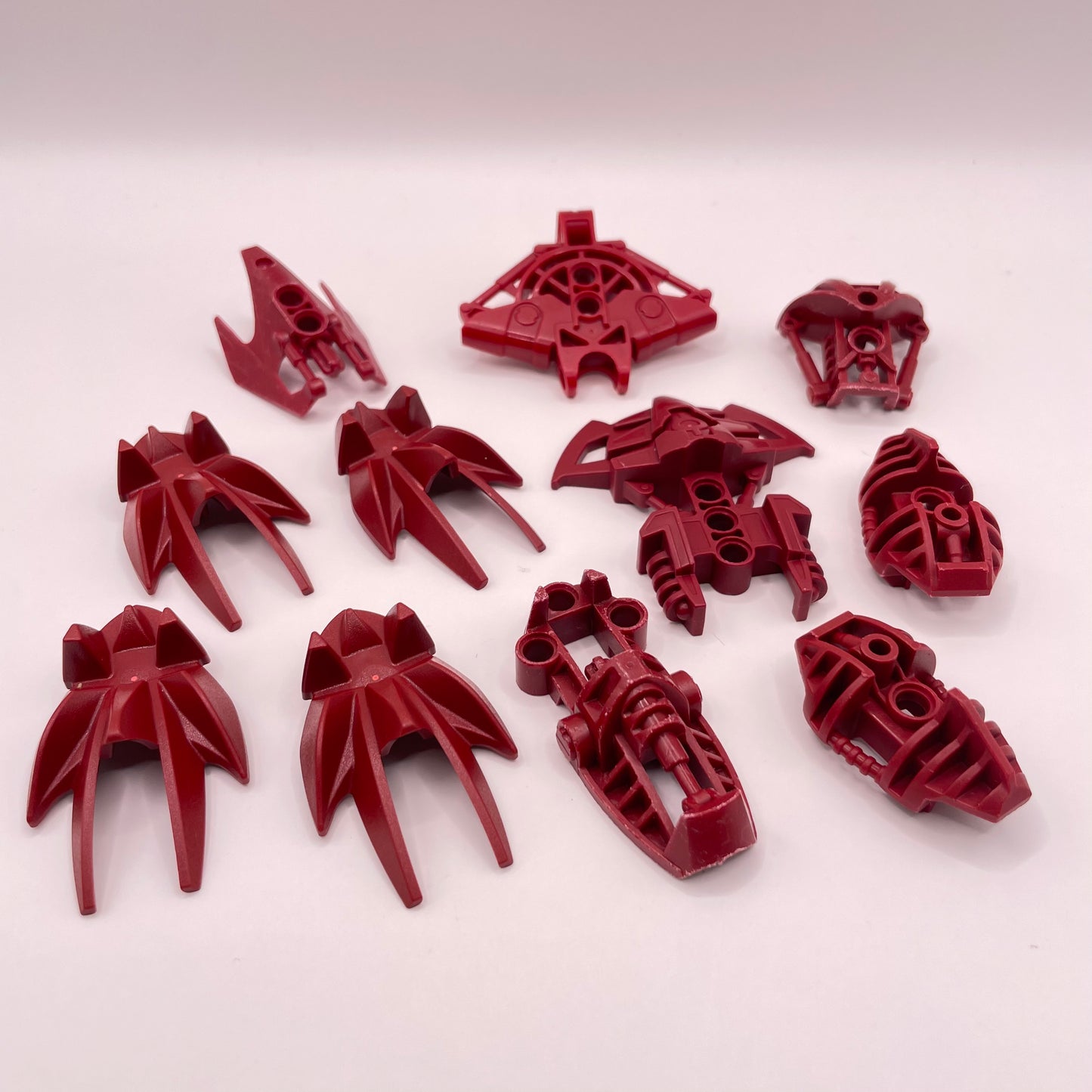 LEGO Bionicle, Armor, Dark Red, 11 Pieces