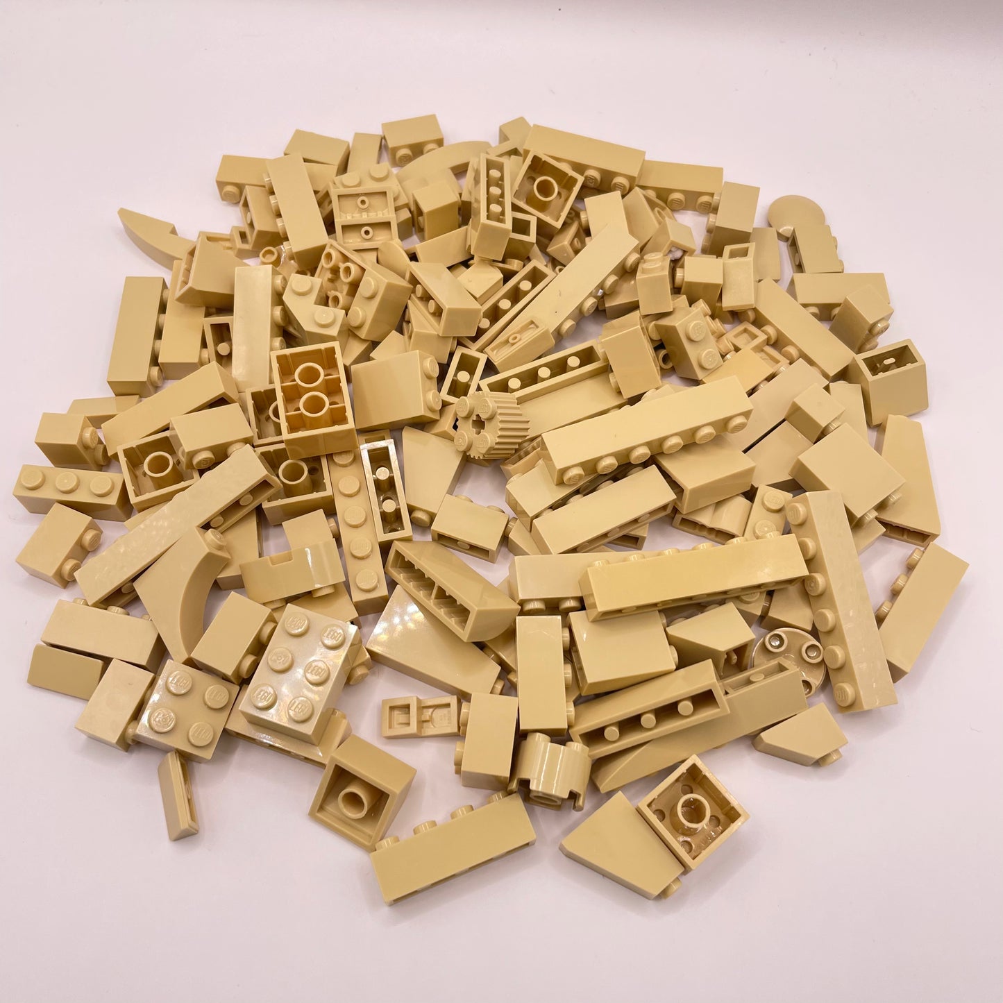 LEGO Bricks And Slopes, Tan, Approx. 160g