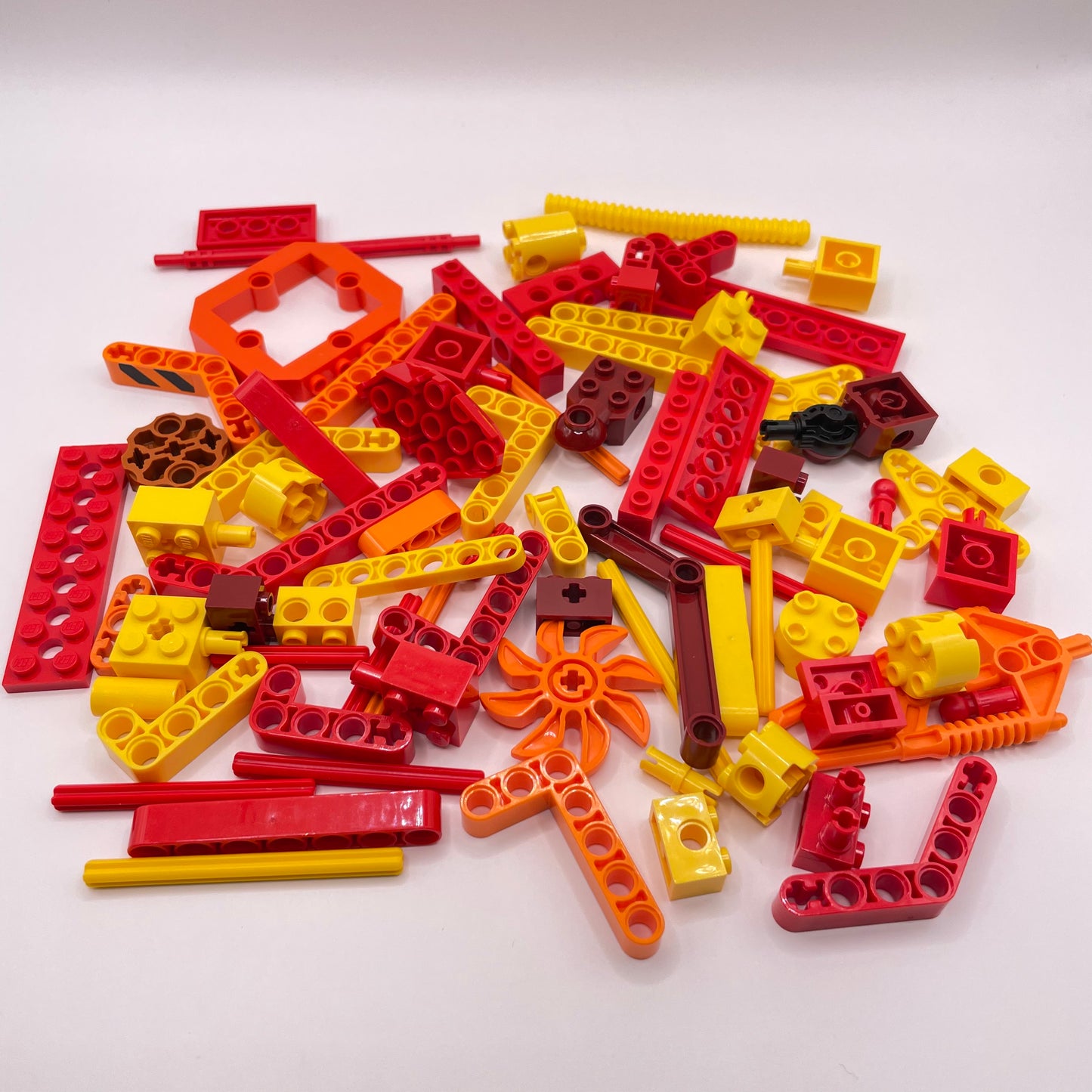 LEGO Mixed Technic, Mixed Sunset Colours, Approx. 100g