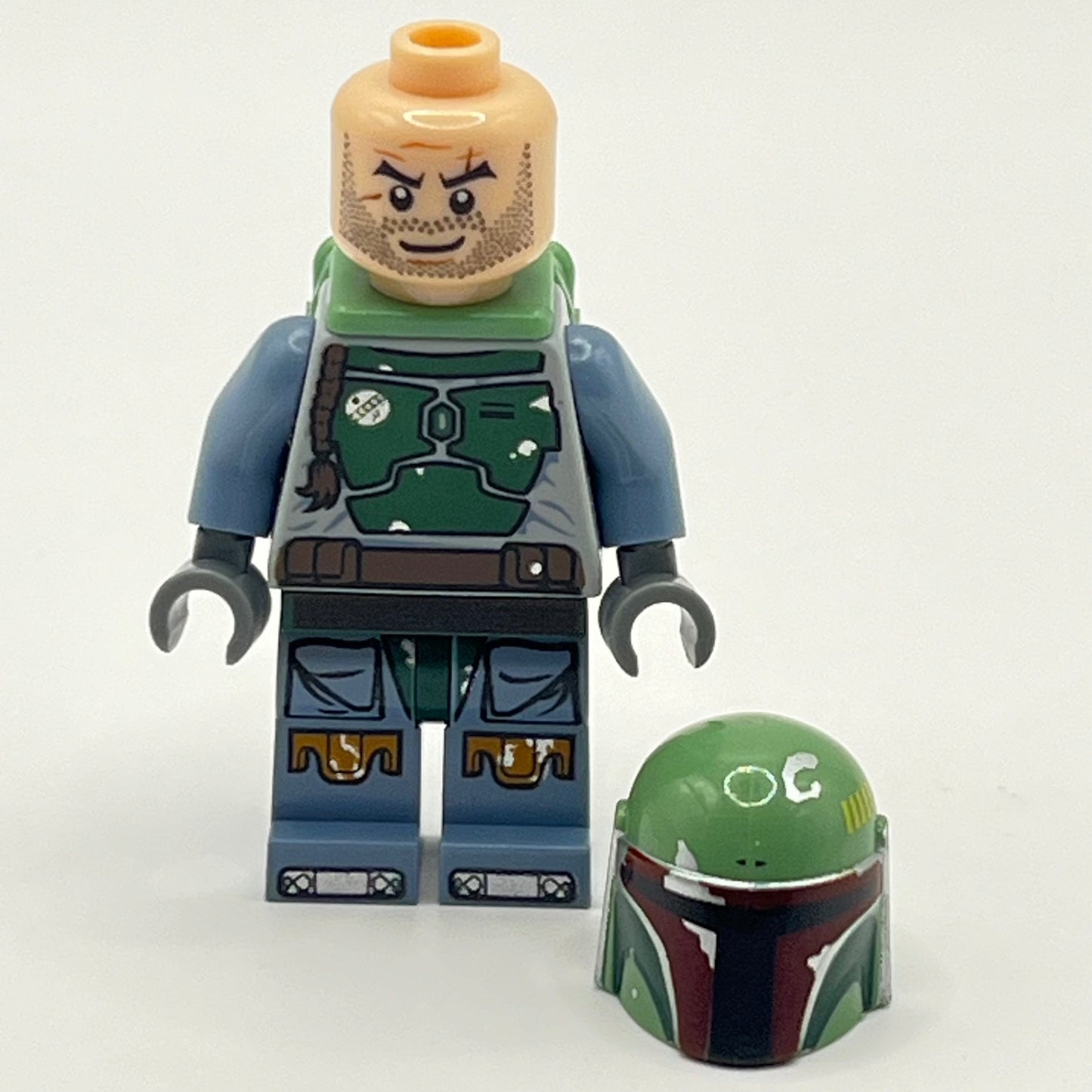 LEGO Boba Fett - Head Beard Stubble, Star Wars, Minifigure (sw0396)