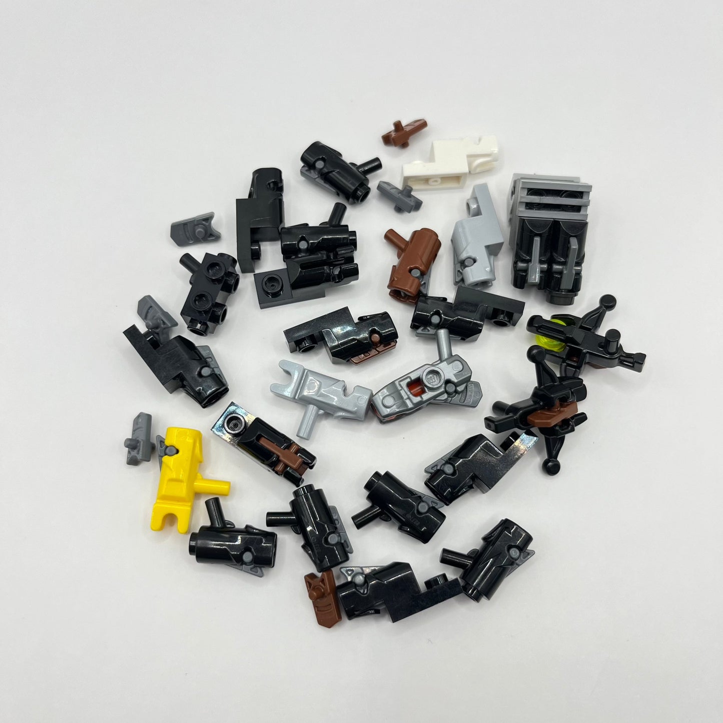 LEGO Shooting Weapons, Minifigure Accessories, 20 Pieces