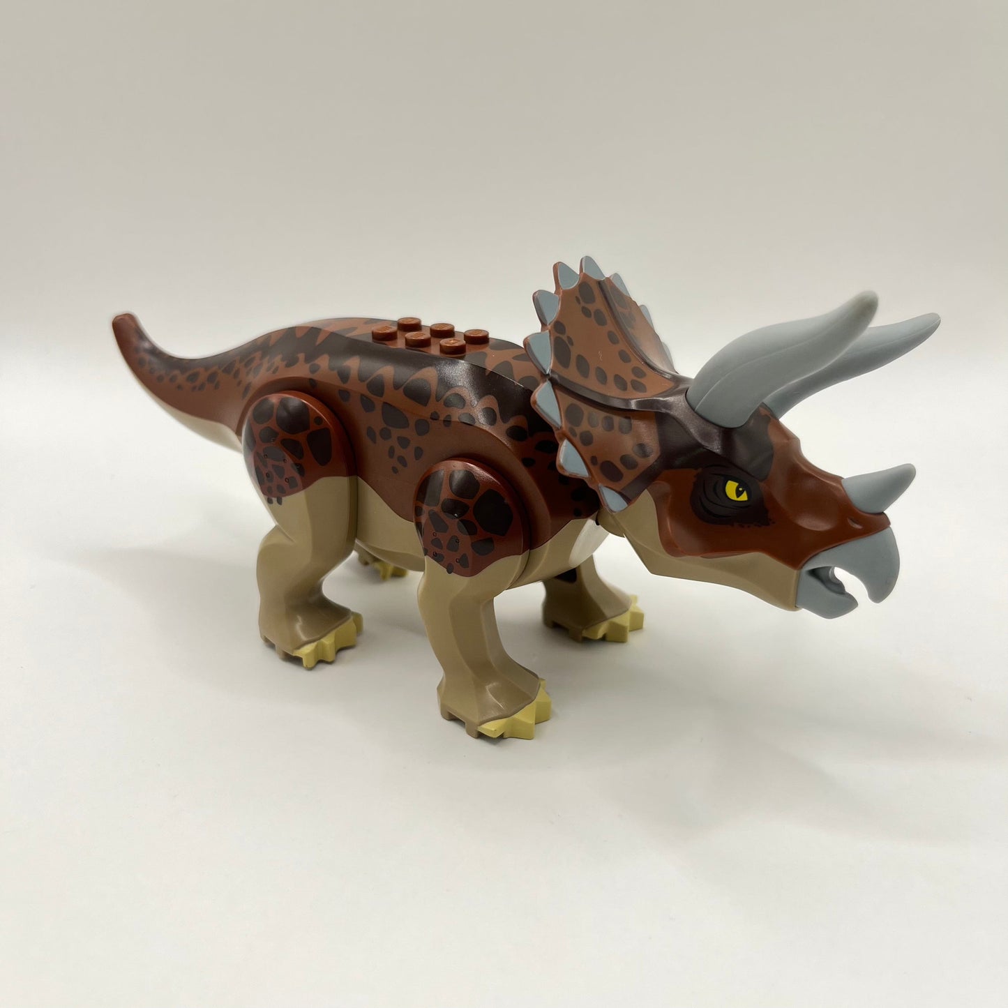 LEGO Triceratops, Reddish Brown, Dinosaur