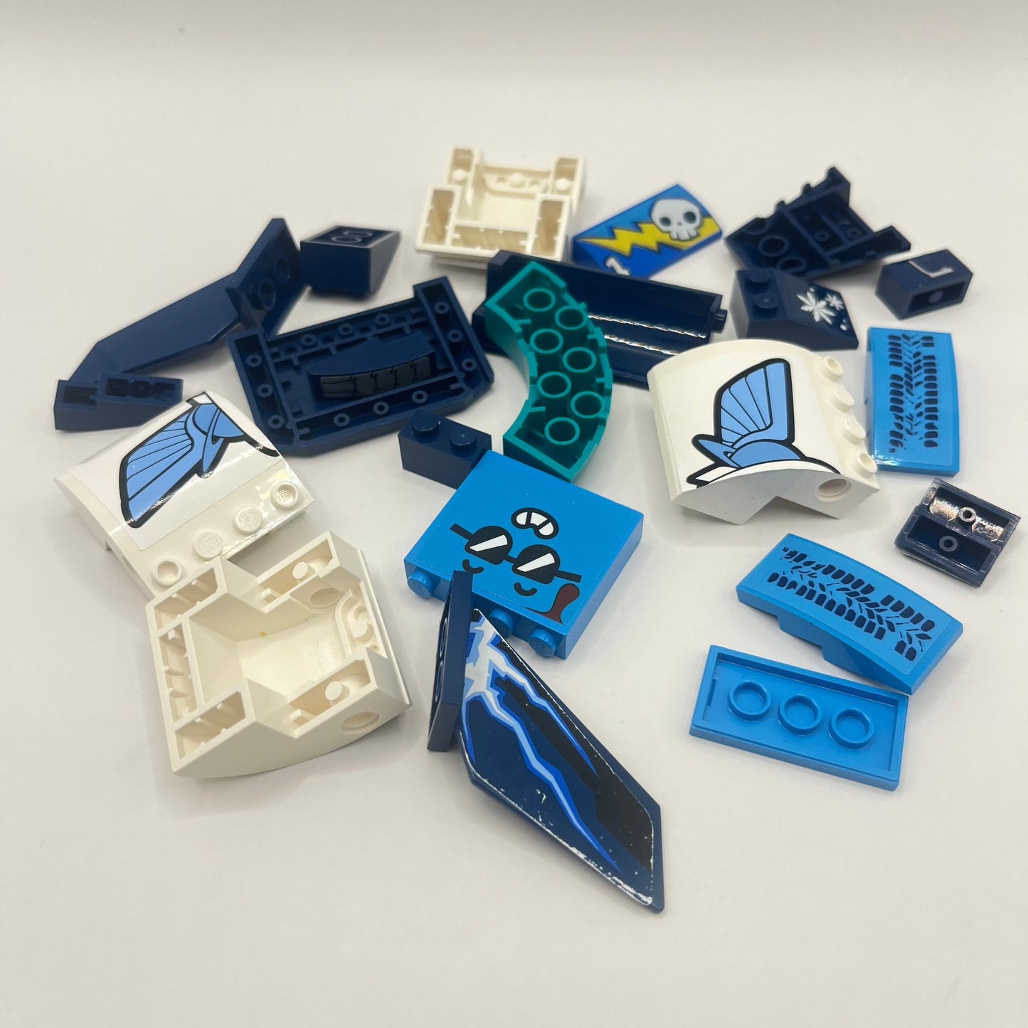 LEGO Prints and Stickers, Blue, 22 Pieces