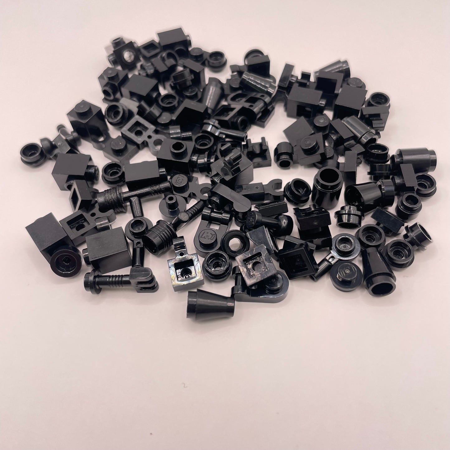 LEGO Greebling, Black, 100 pieces