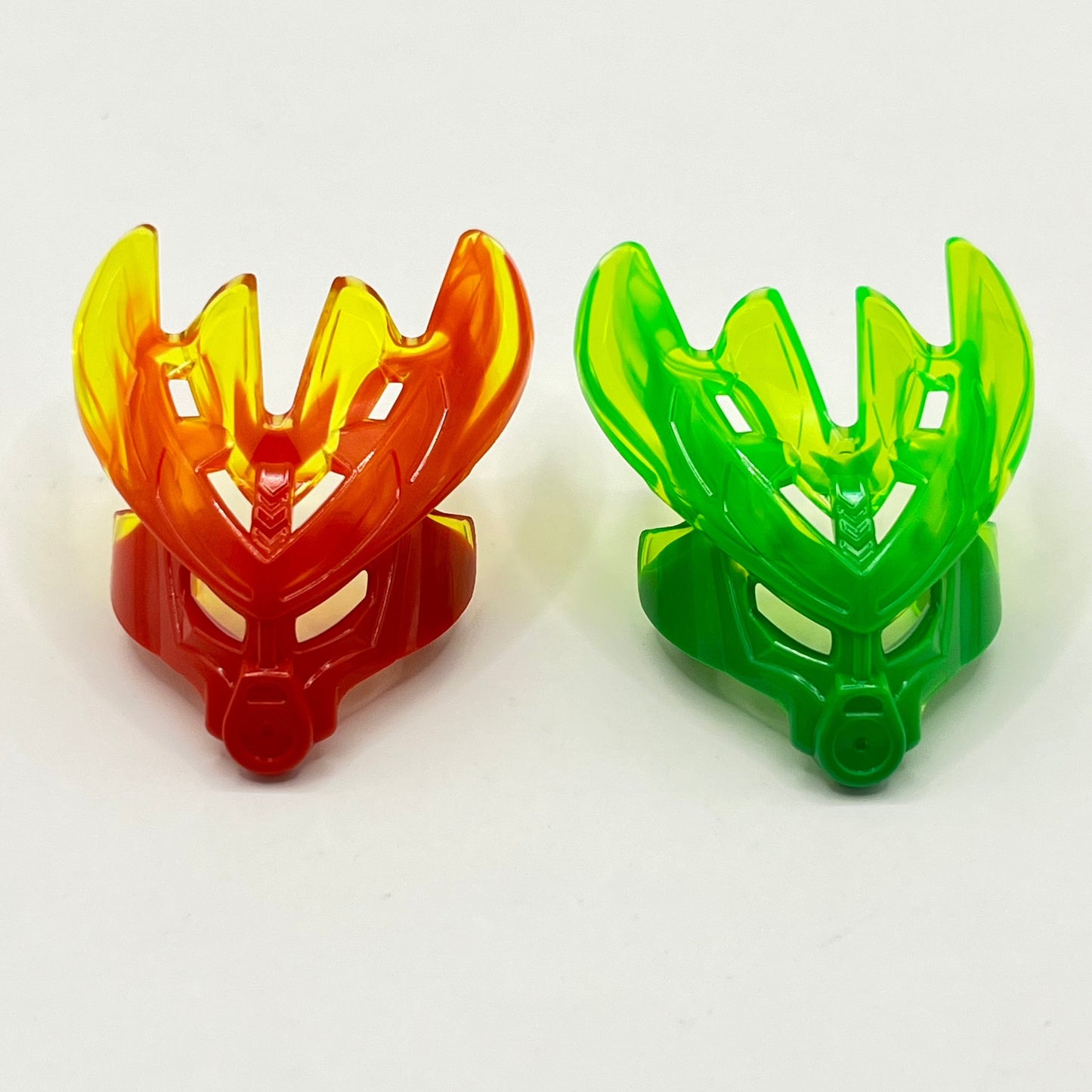 LEGO Mixed Transparent, Bionicle Mask Protectors (2 Pieces)