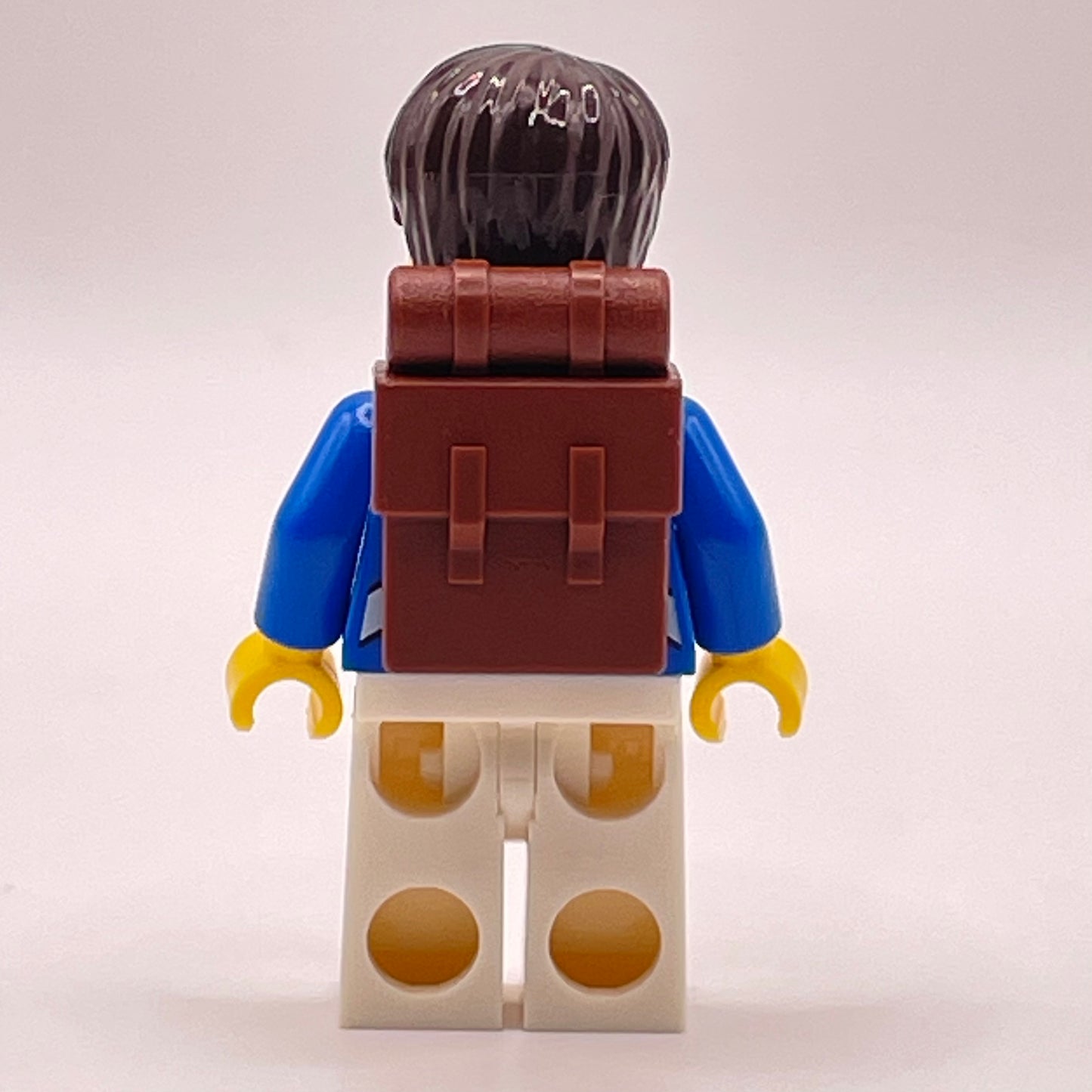 LEGO Bluecoat Soldier, Mix and Match with Backpack, Castle, Minifigure (1 Piece) Print wear