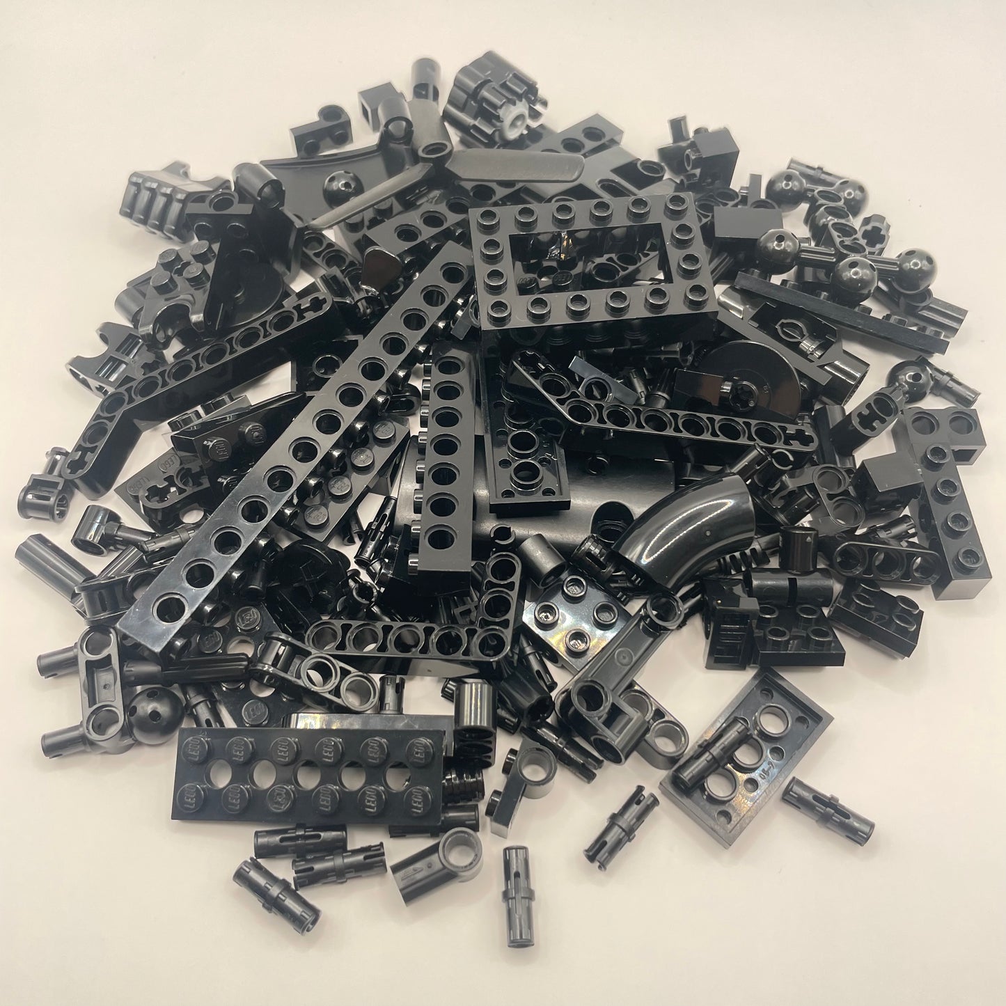 LEGO Technic, Mixed, Black, approx. 125g