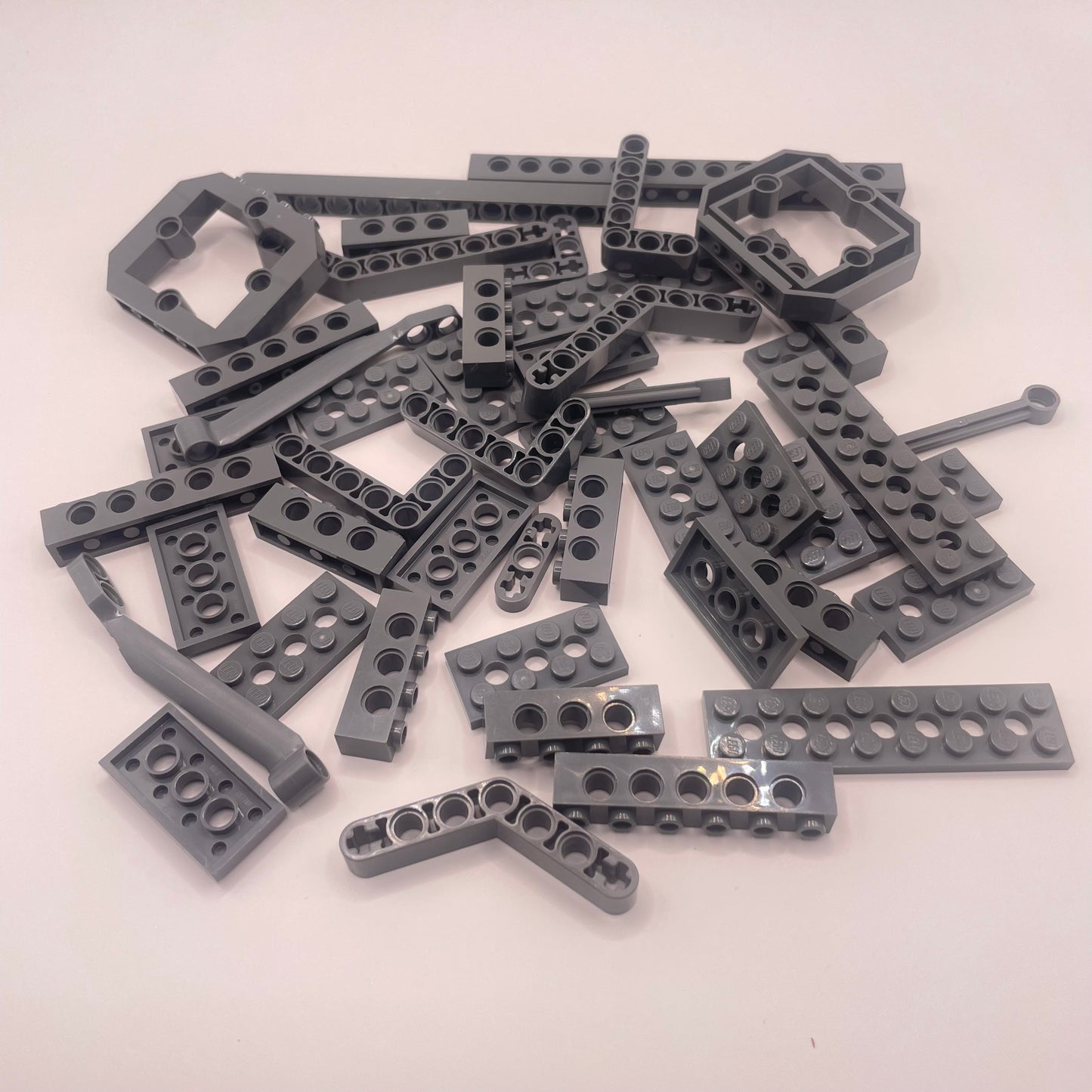 LEGO Lift Arms, Brick and Plates, Technic, Dark Bluish Grey, Approx. 80g