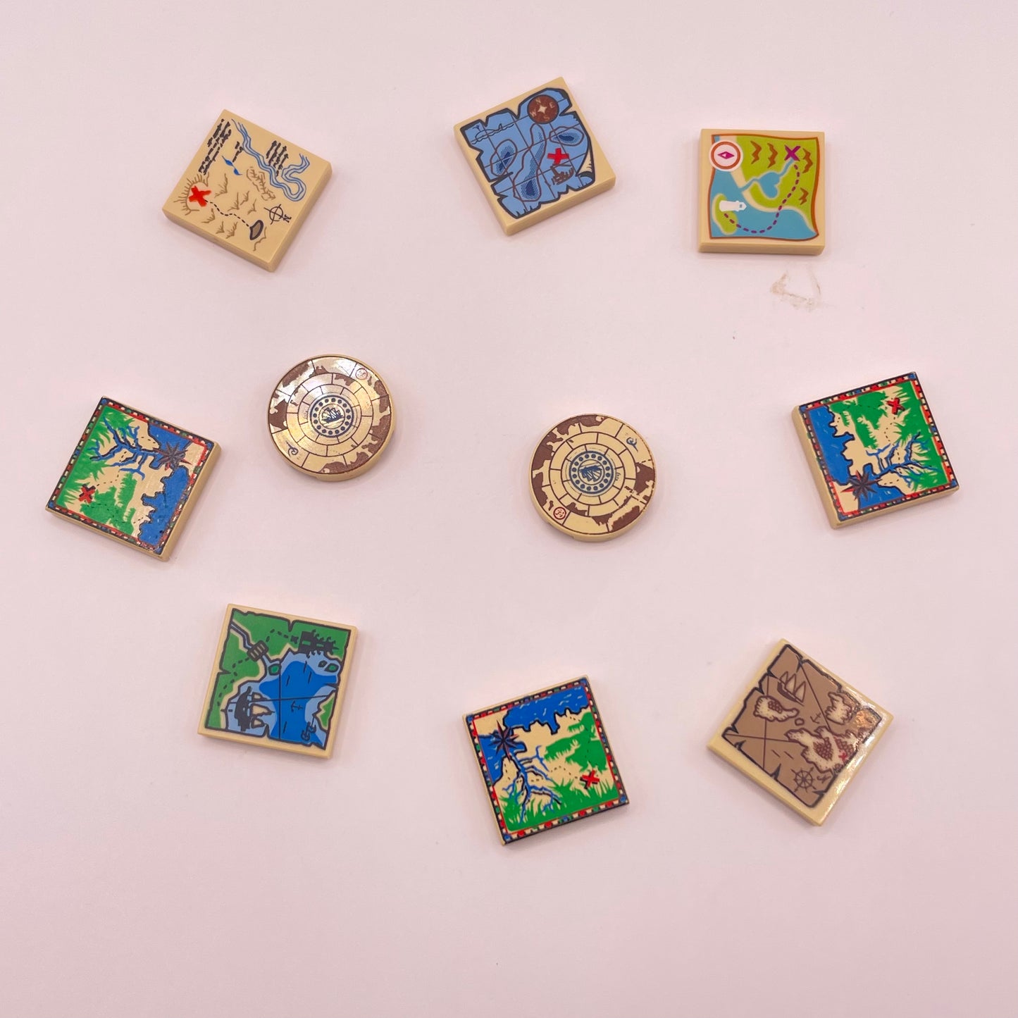LEGO Maps, 10 pieces