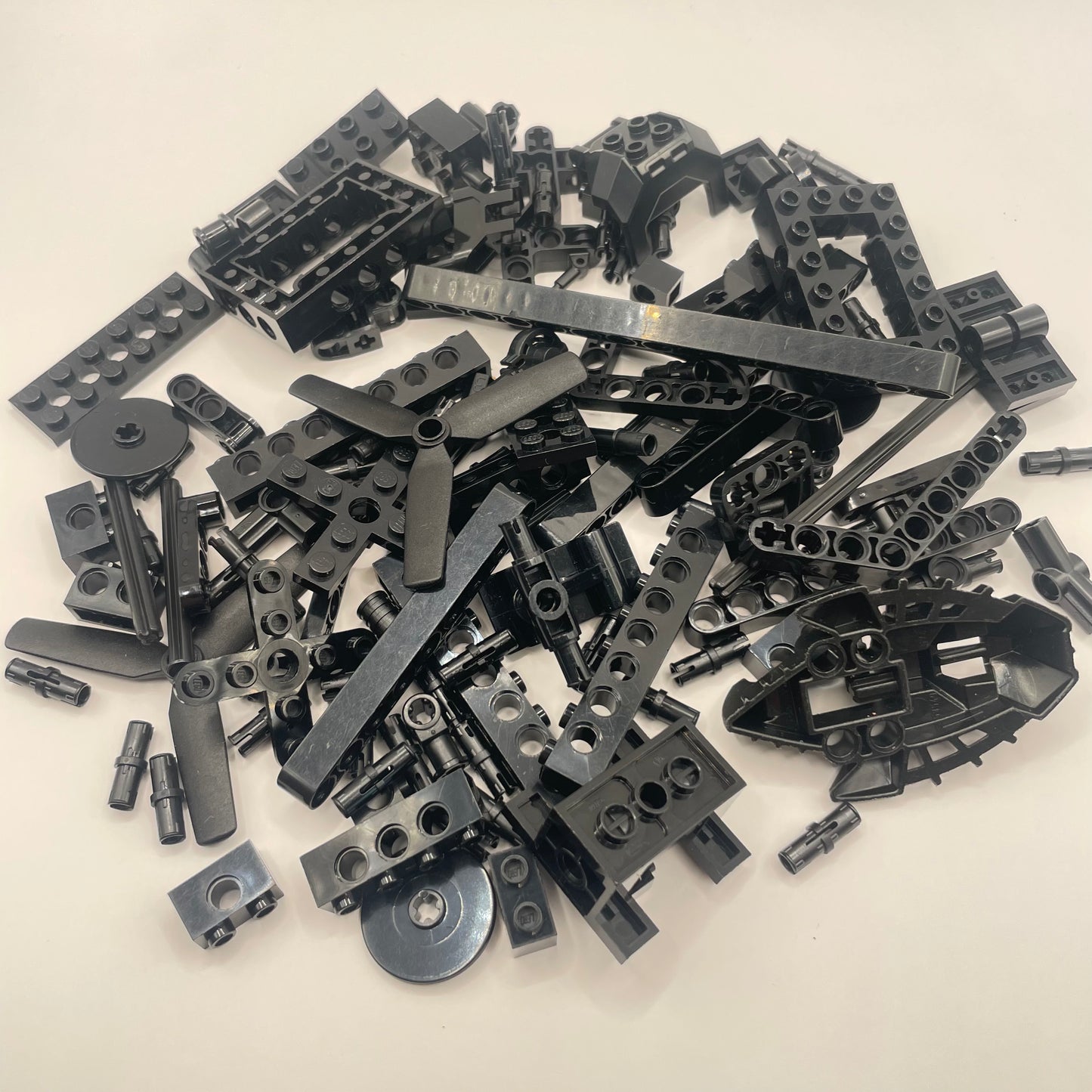LEGO Technic, Mixed, Black, approx. 100g
