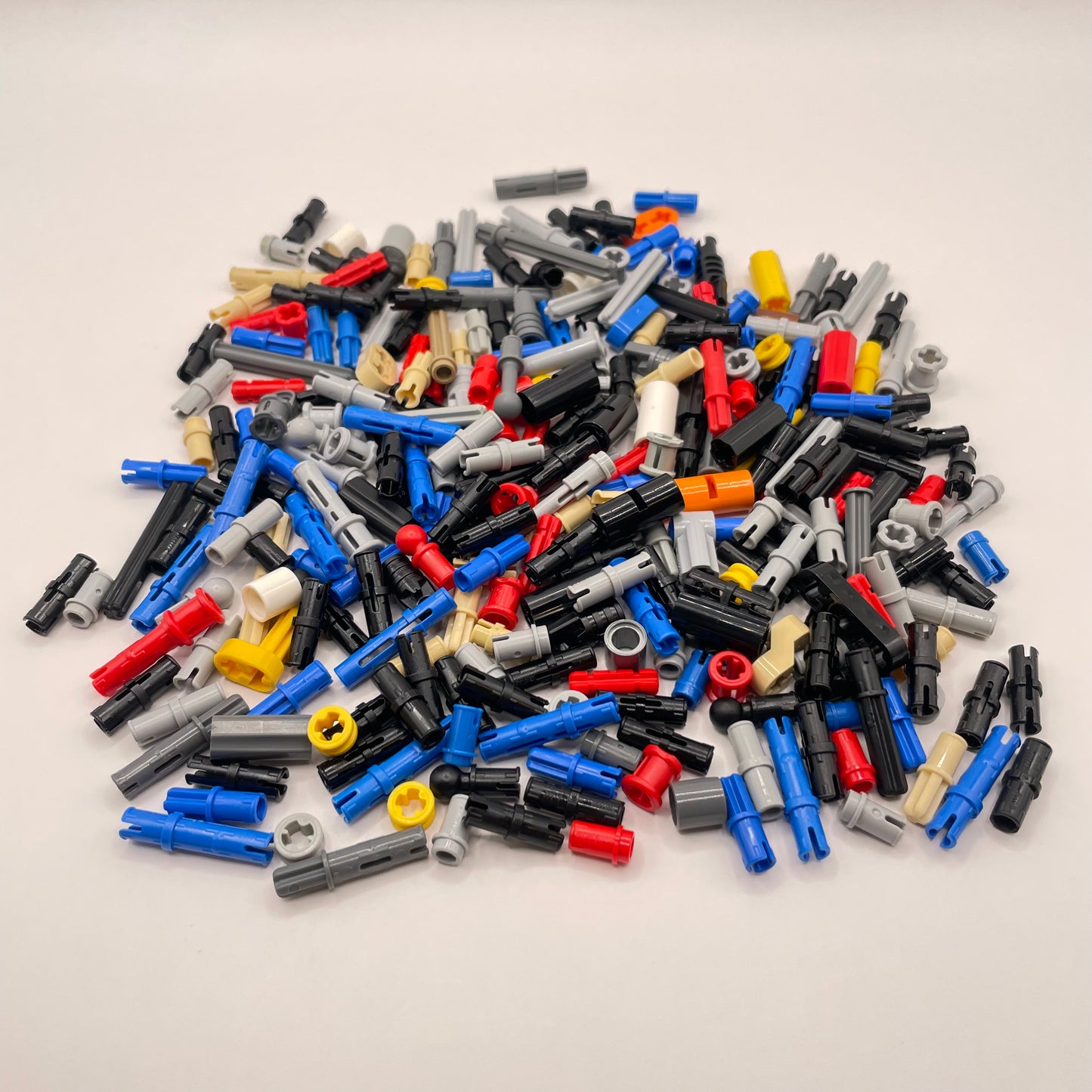LEGO Pins and Axles, Mixed Colours, Technic, Approx. 70g