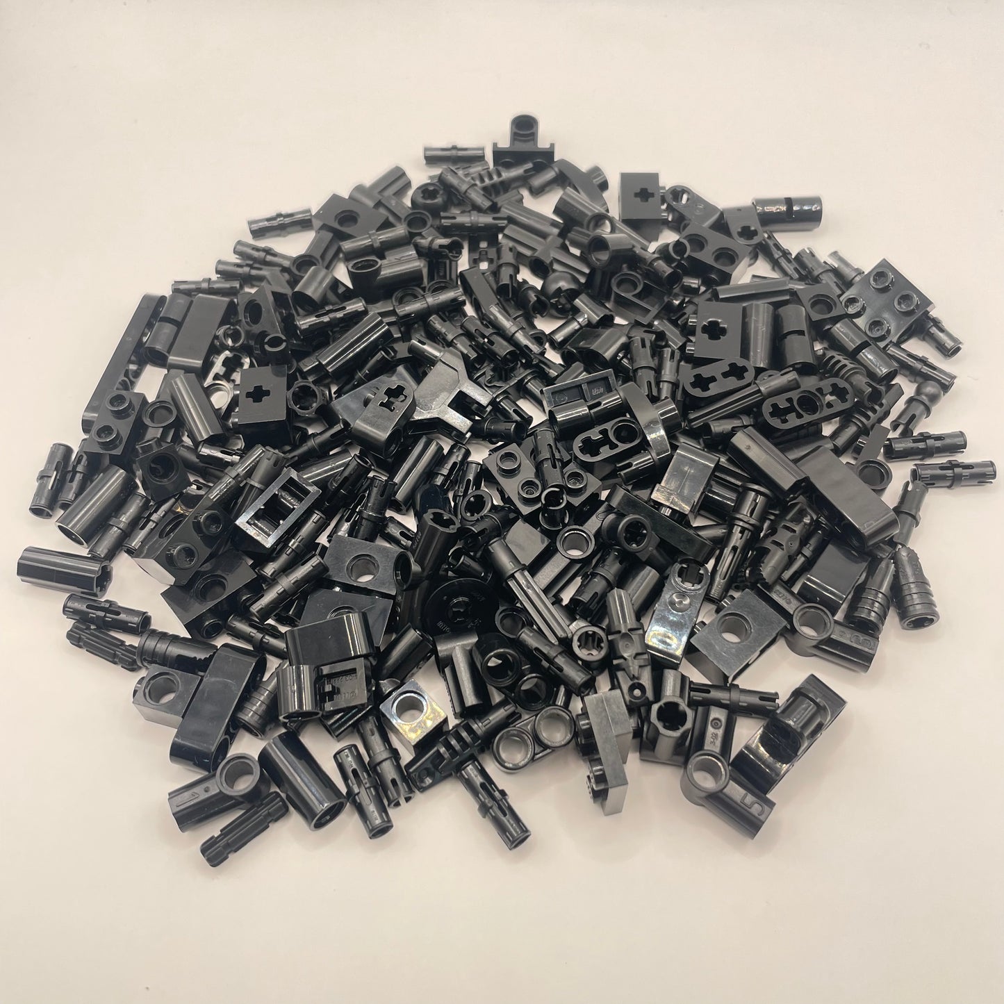LEGO Technic With pins, Small, Black, Approx. 85g