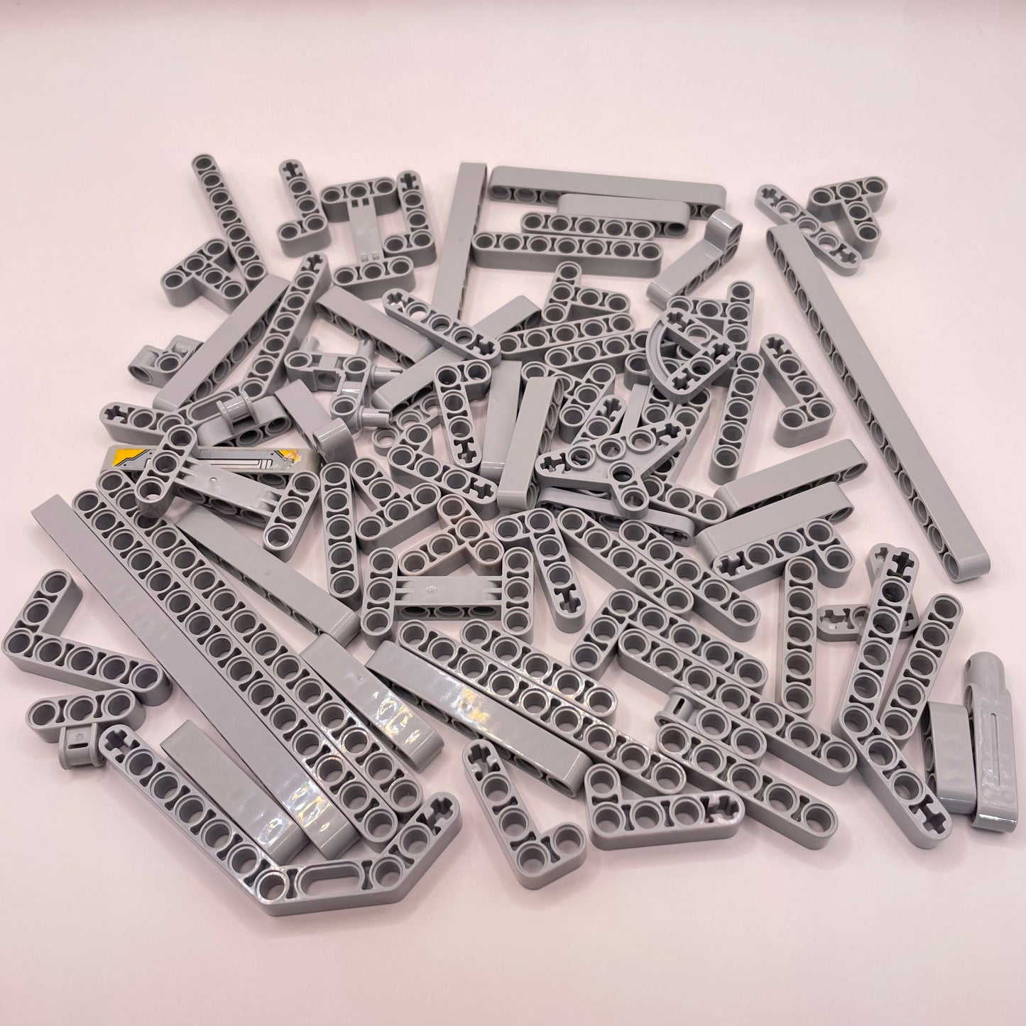 LEGO Technic Lift Arms, Light Bluish Grey, Approx. 120g