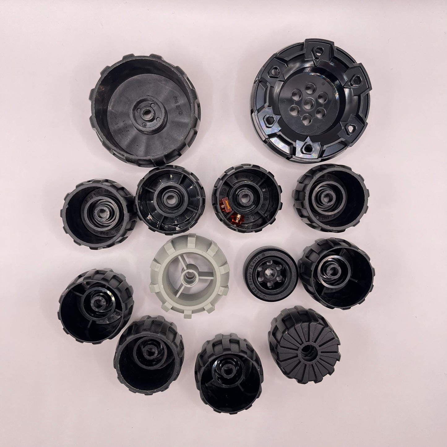 LEGO Hard Wheels, Mixed Colours, Vehicle Pieces, Approx. 140g