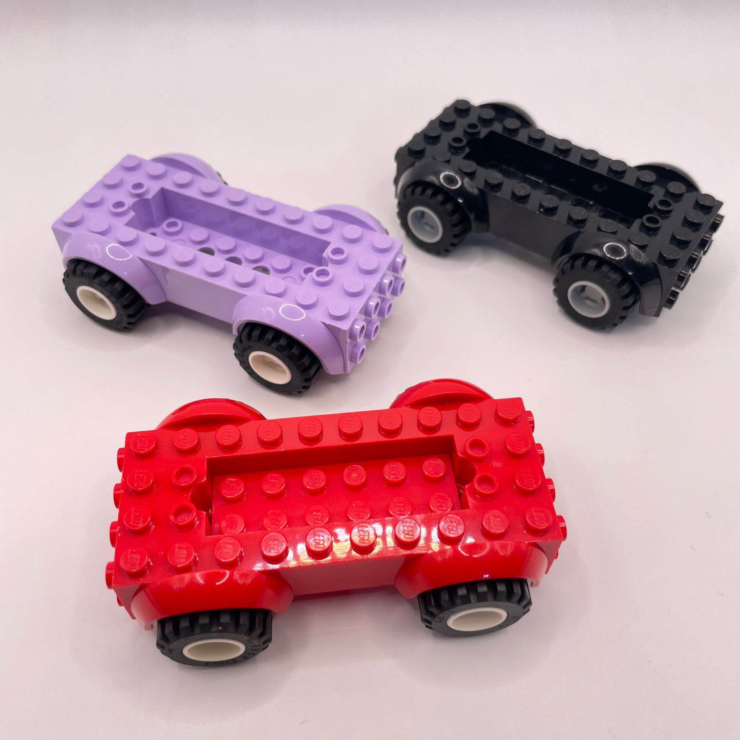 LEGO Cars Bodies, Vehicle Pieces, Mixed Colours, 3 Pieces