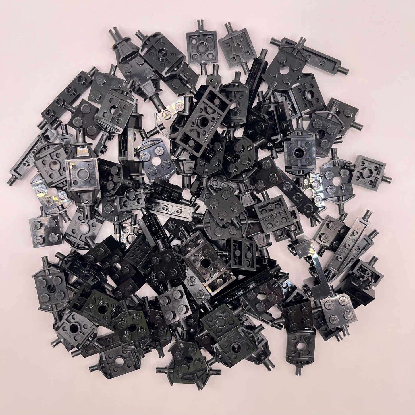 LEGO Axles, Black, Approx. 110g