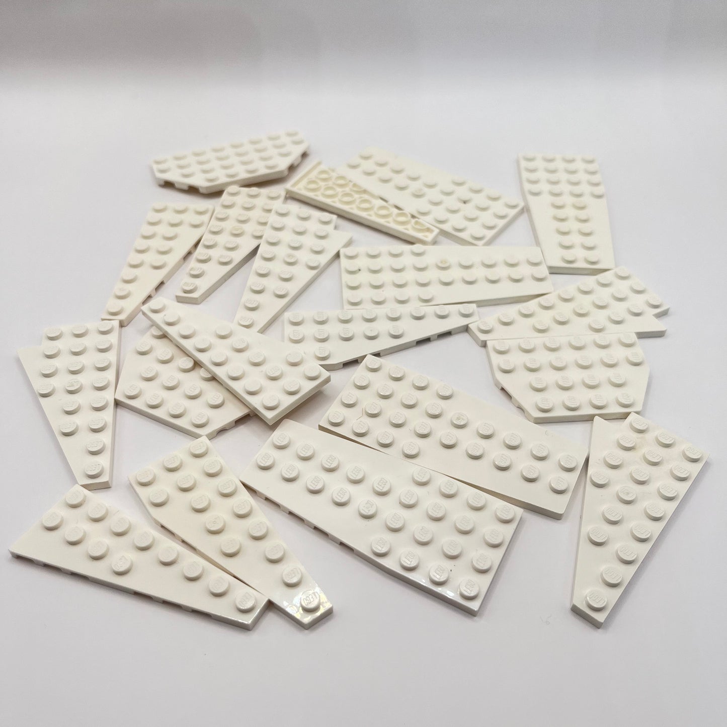 LEGO Wings, Medium, Plates, White, Approx. 55g