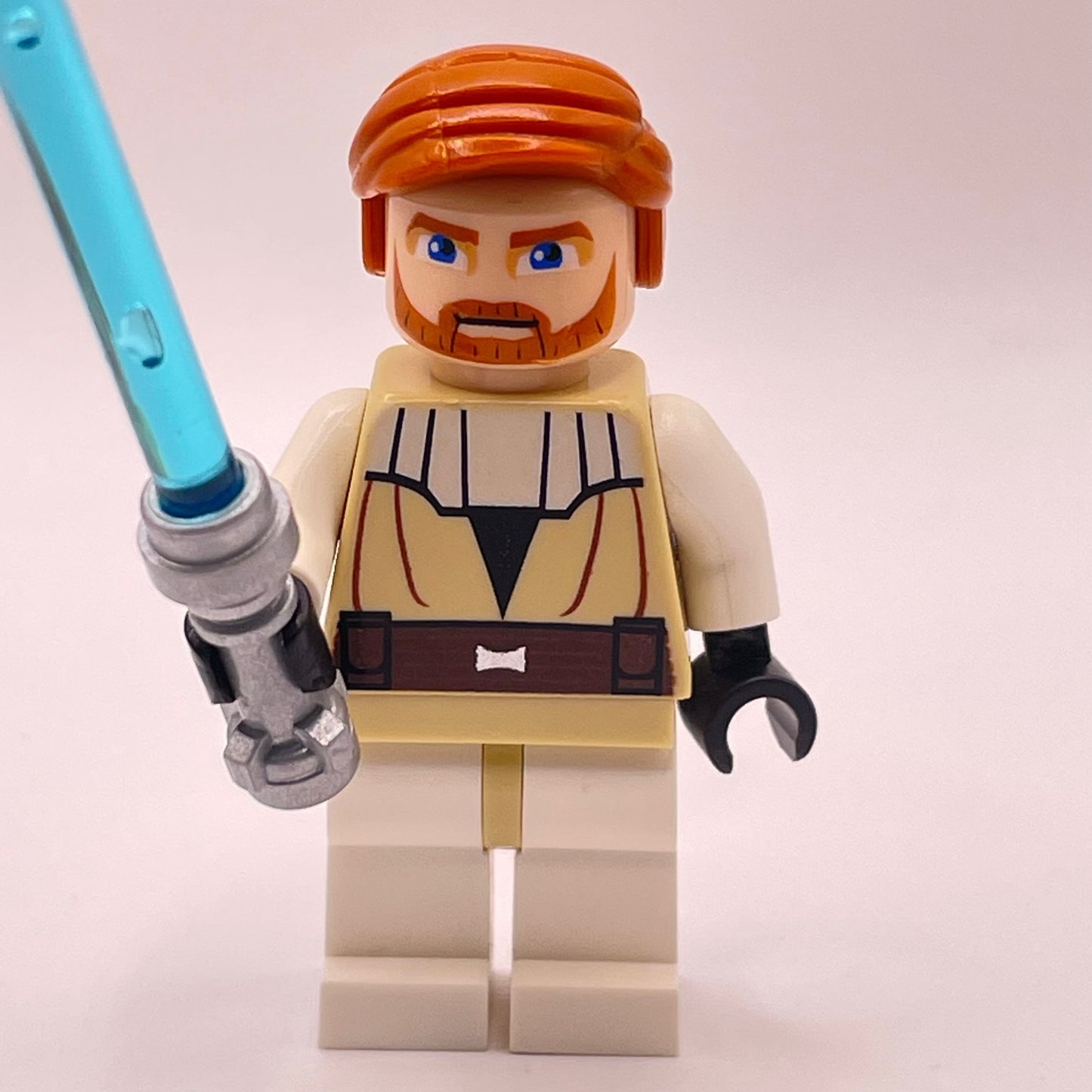 LEGO Obi-Wan Kenobi, Star Wars, Minifigure (sw0197) - Cracked Torso